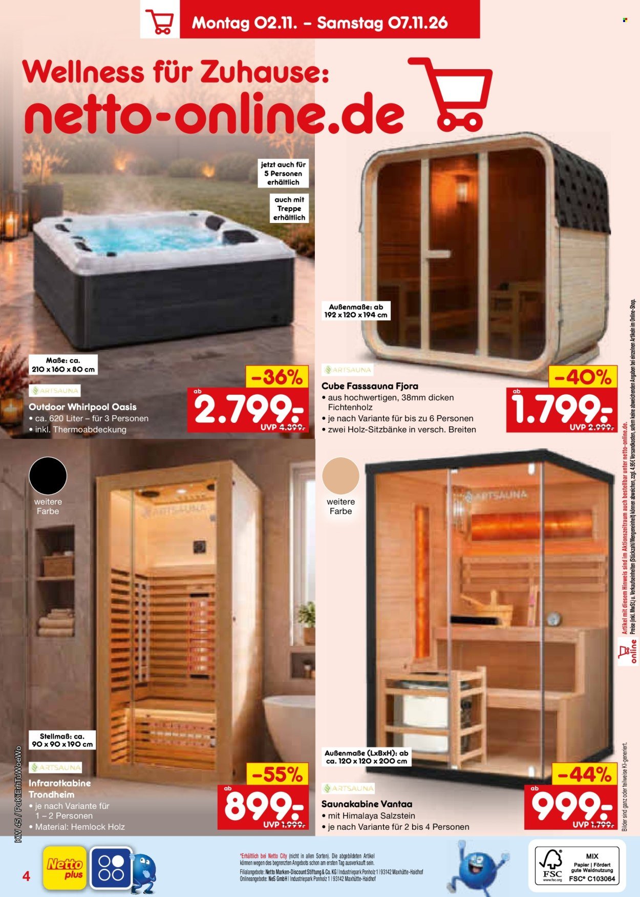 NETTO MARKEN-DISCOUNT Prospekt - Ab Montag 2.11.2026