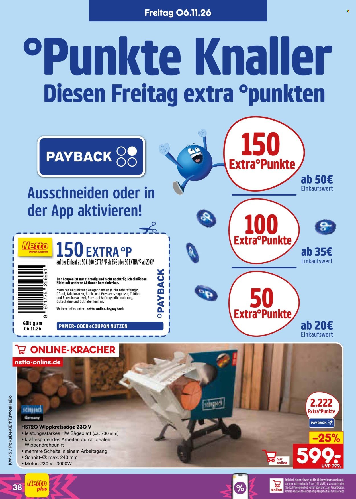 NETTO MARKEN-DISCOUNT Prospekt - Ab Montag 2.11.2026