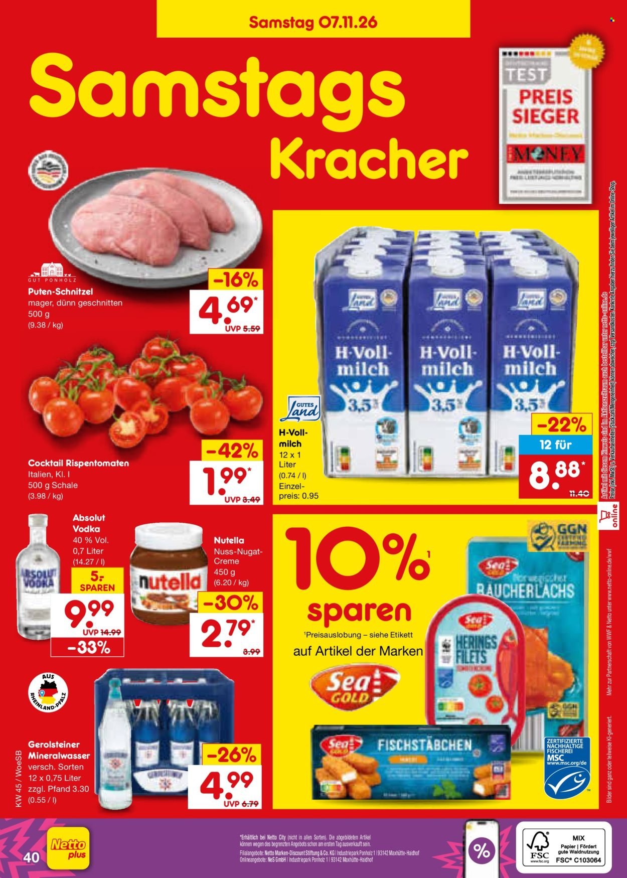 NETTO MARKEN-DISCOUNT Prospekt - Ab Montag 2.11.2026