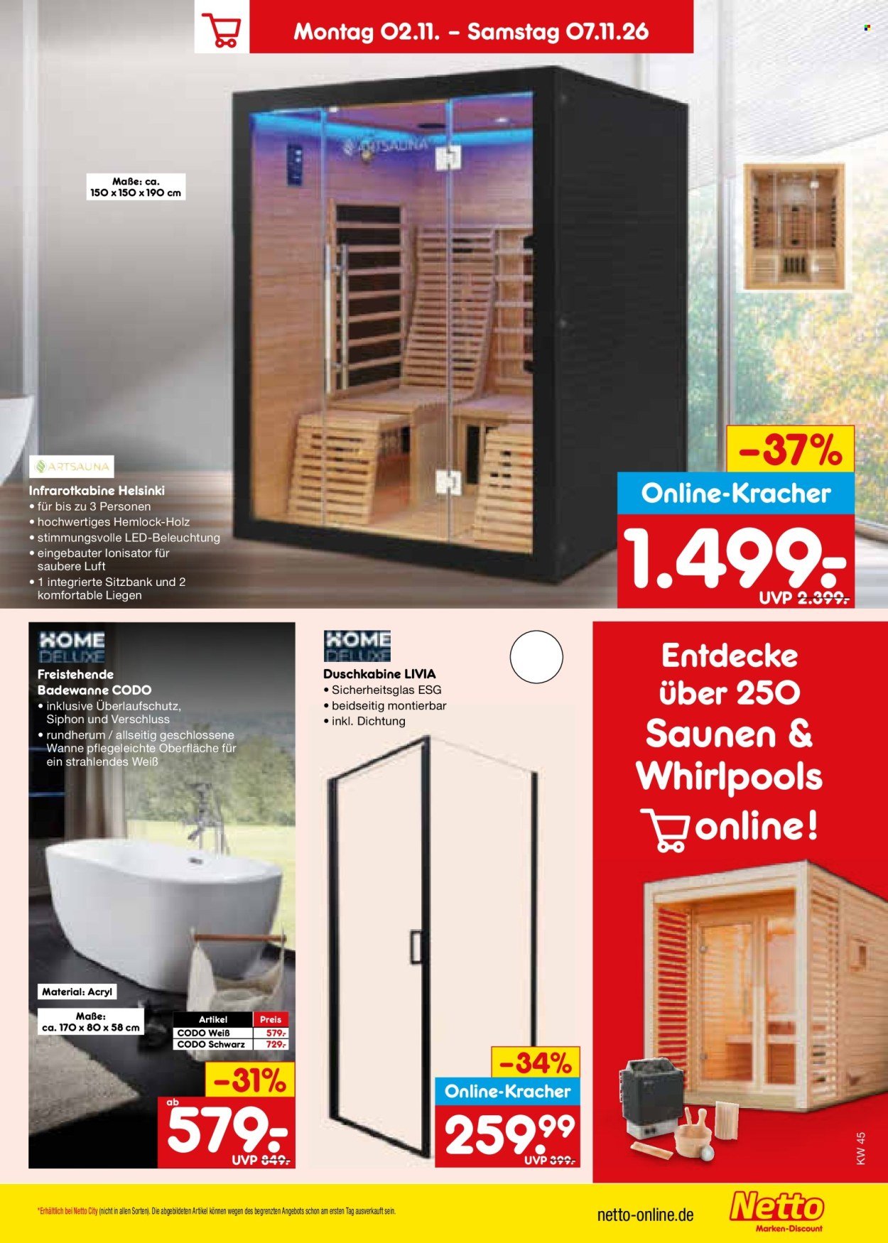 NETTO MARKEN-DISCOUNT Prospekt - Ab Montag 2.11.2026