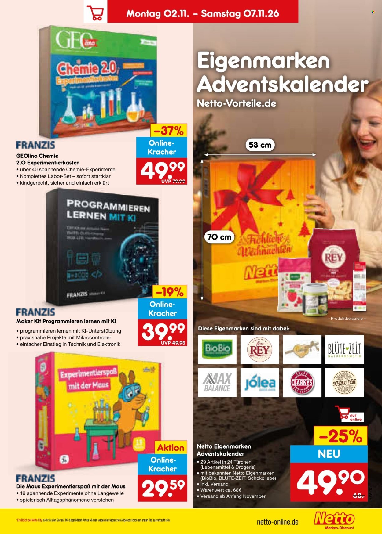 NETTO MARKEN-DISCOUNT Prospekt - Ab Montag 2.11.2026