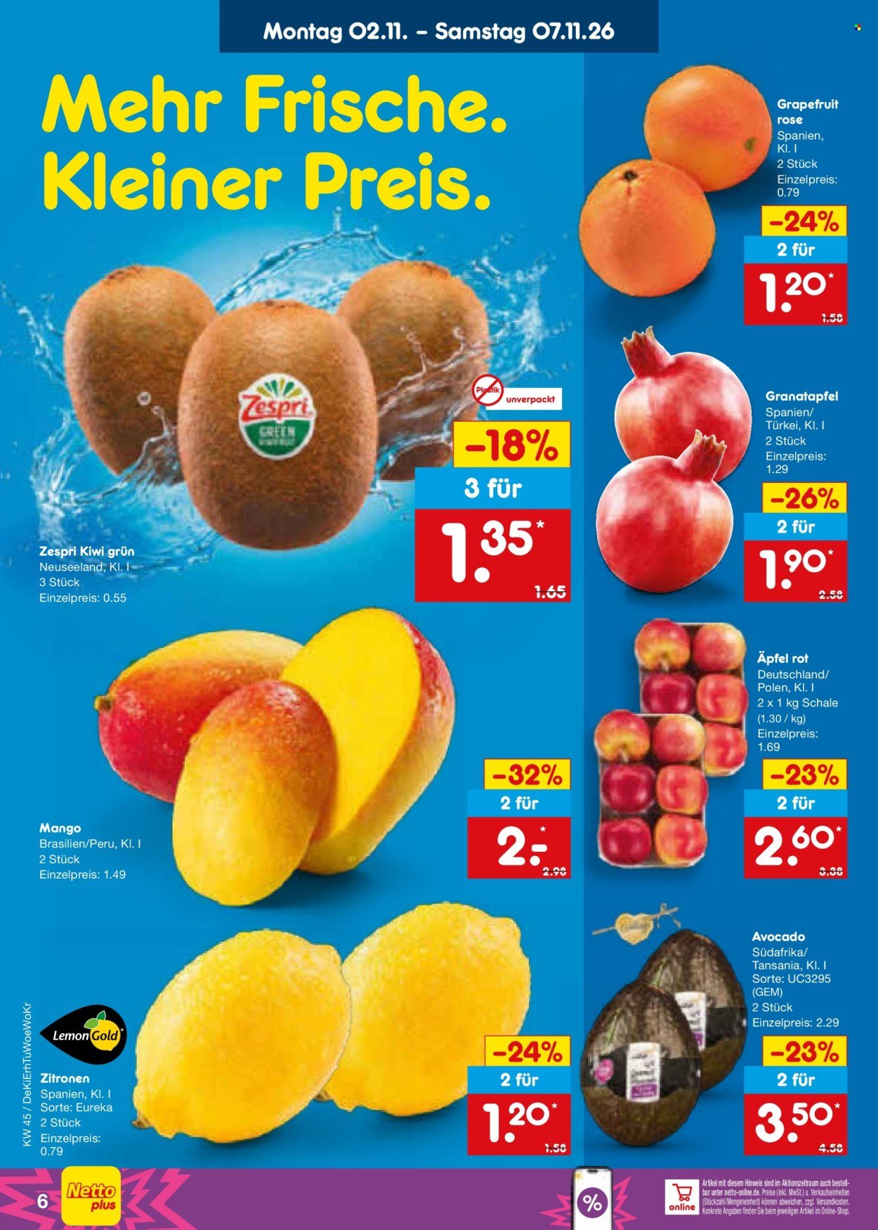 NETTO MARKEN-DISCOUNT Prospekt - Ab Montag 2.11.2026