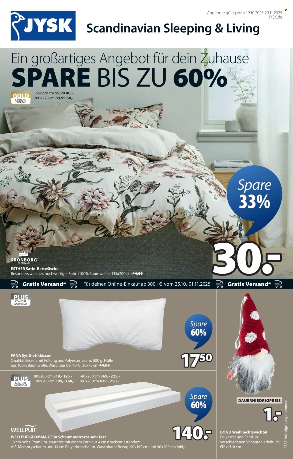 JYSK Prospekt - Großartige Angebote
