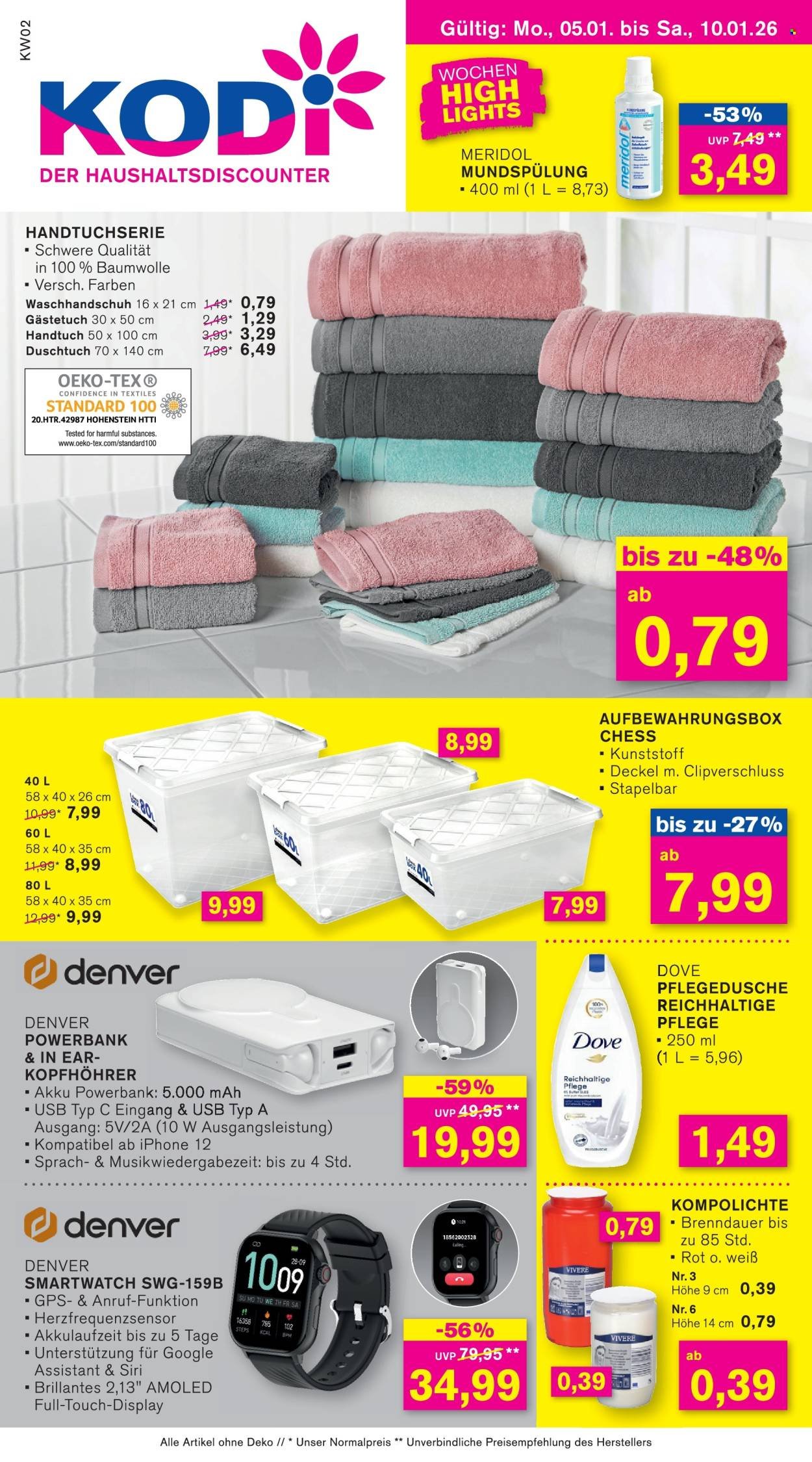 KODI Prospekt - Ab Montag 5.01.2026