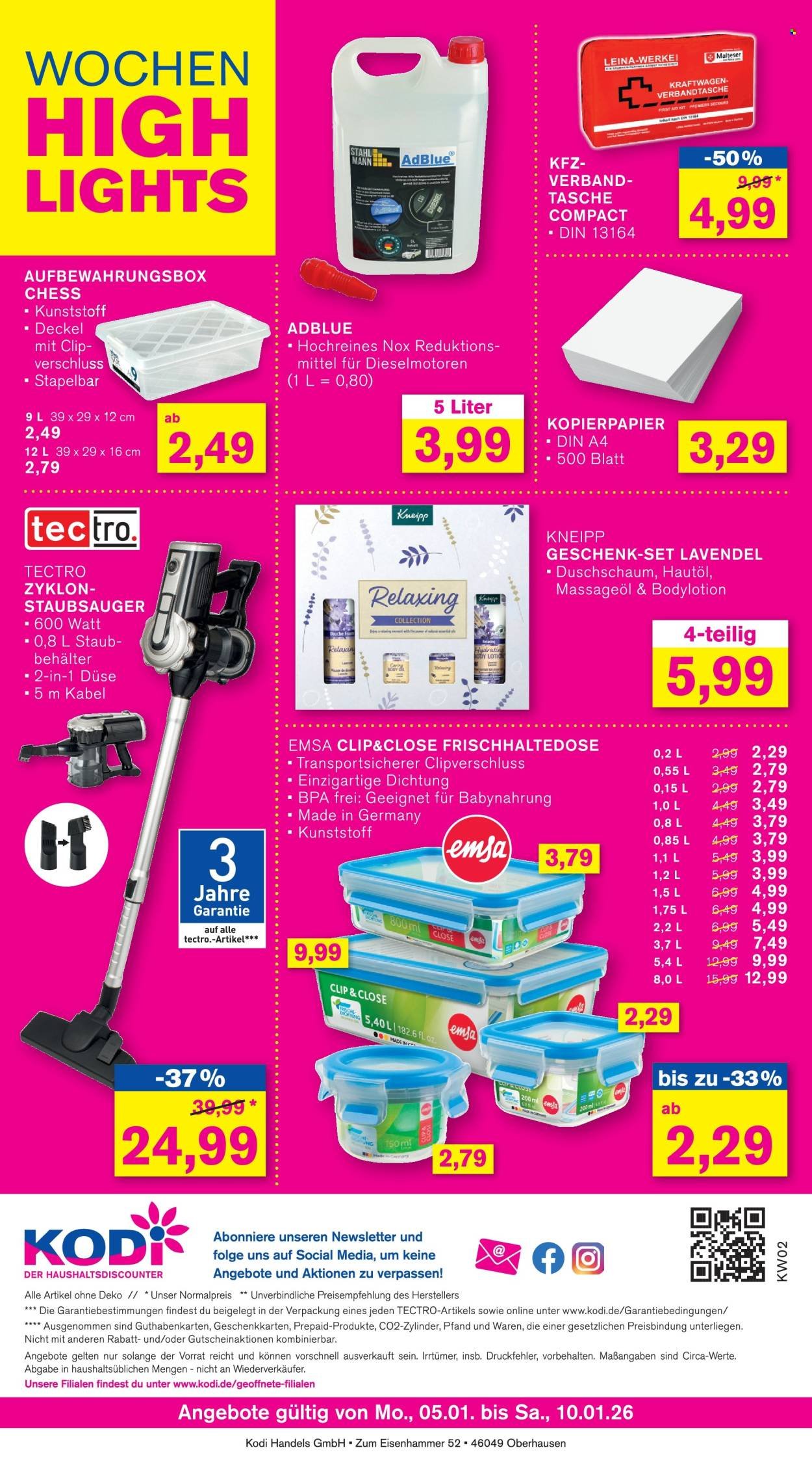 KODI Prospekt - Ab Montag 5.01.2026