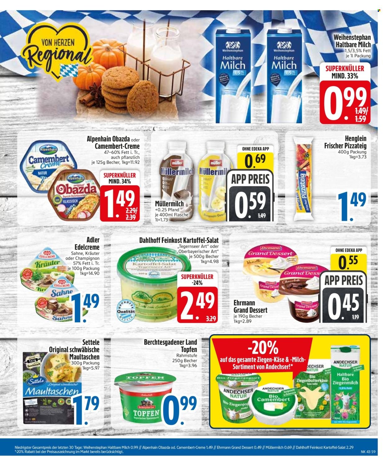 EDEKA Prospekt - Ab Montag 19.10.2026
