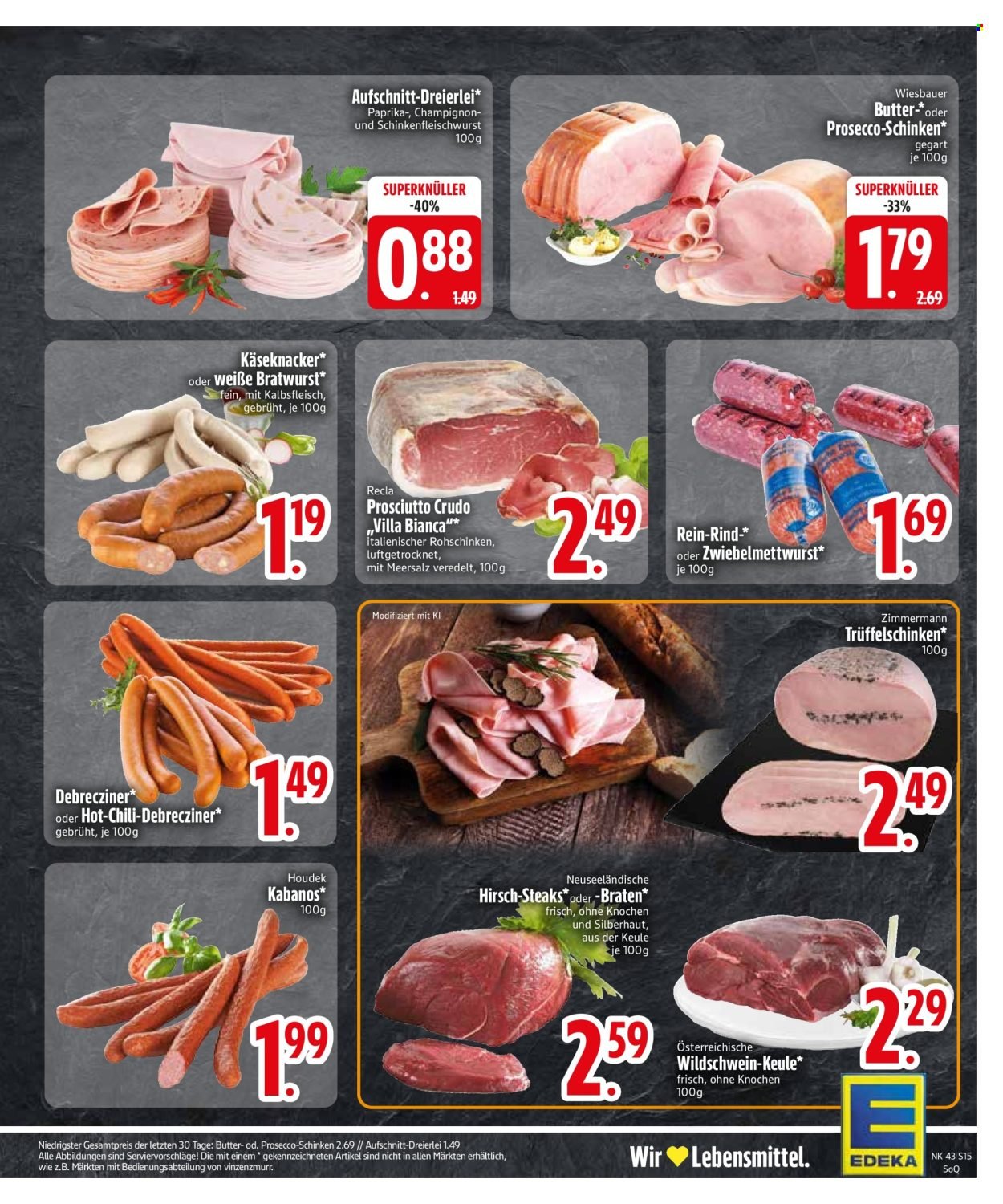 EDEKA Prospekt - Ab Montag 19.10.2026