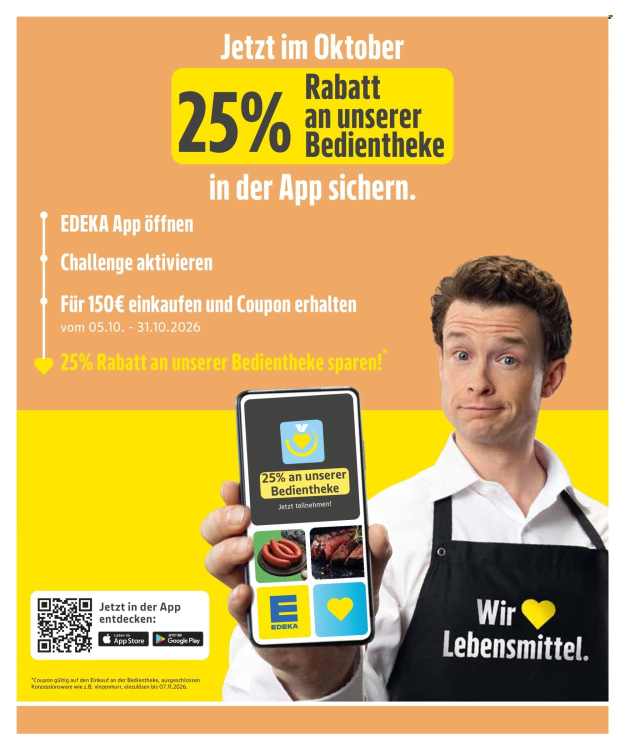 EDEKA Prospekt - Ab Montag 19.10.2026