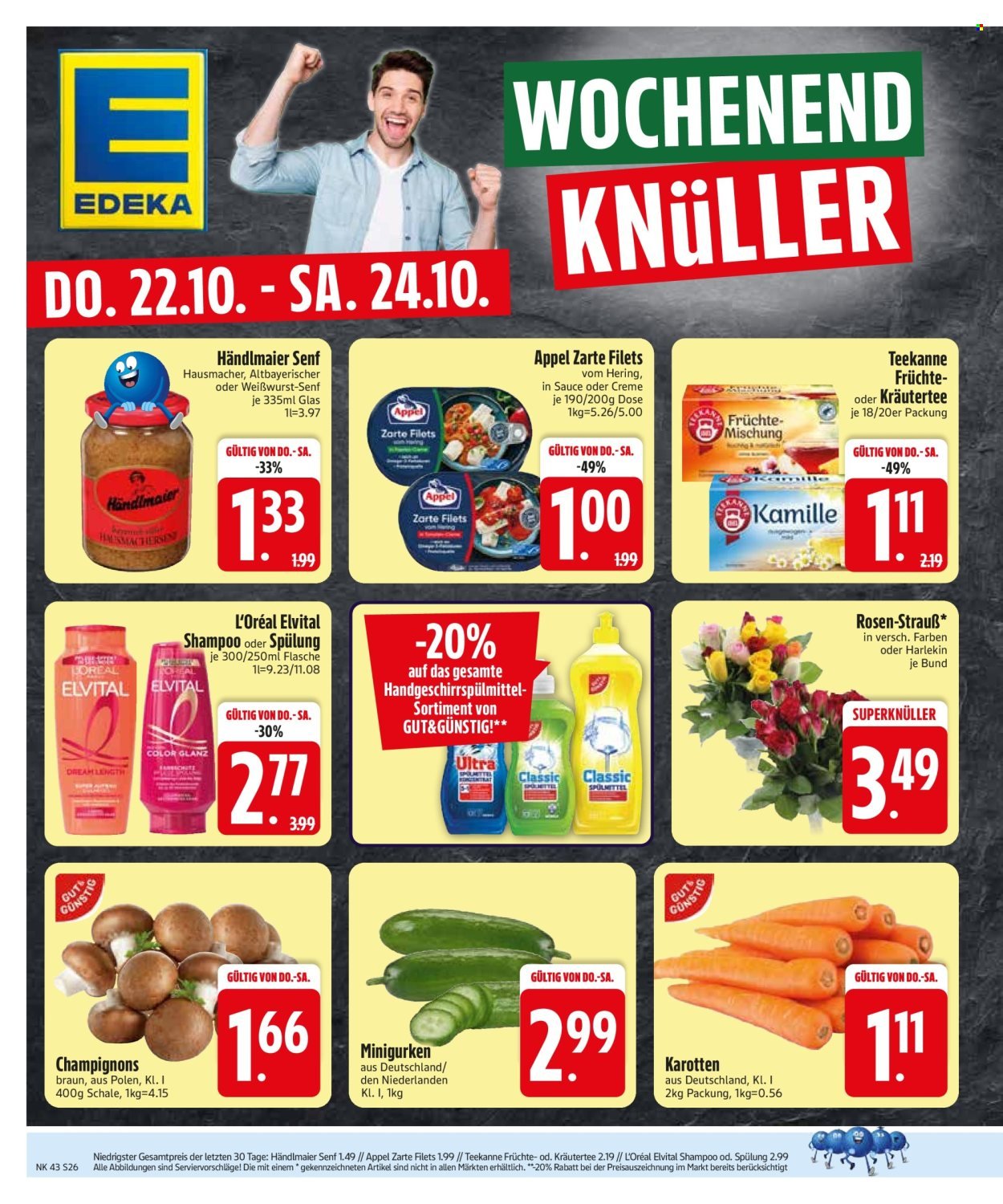 EDEKA Prospekt - Ab Montag 19.10.2026