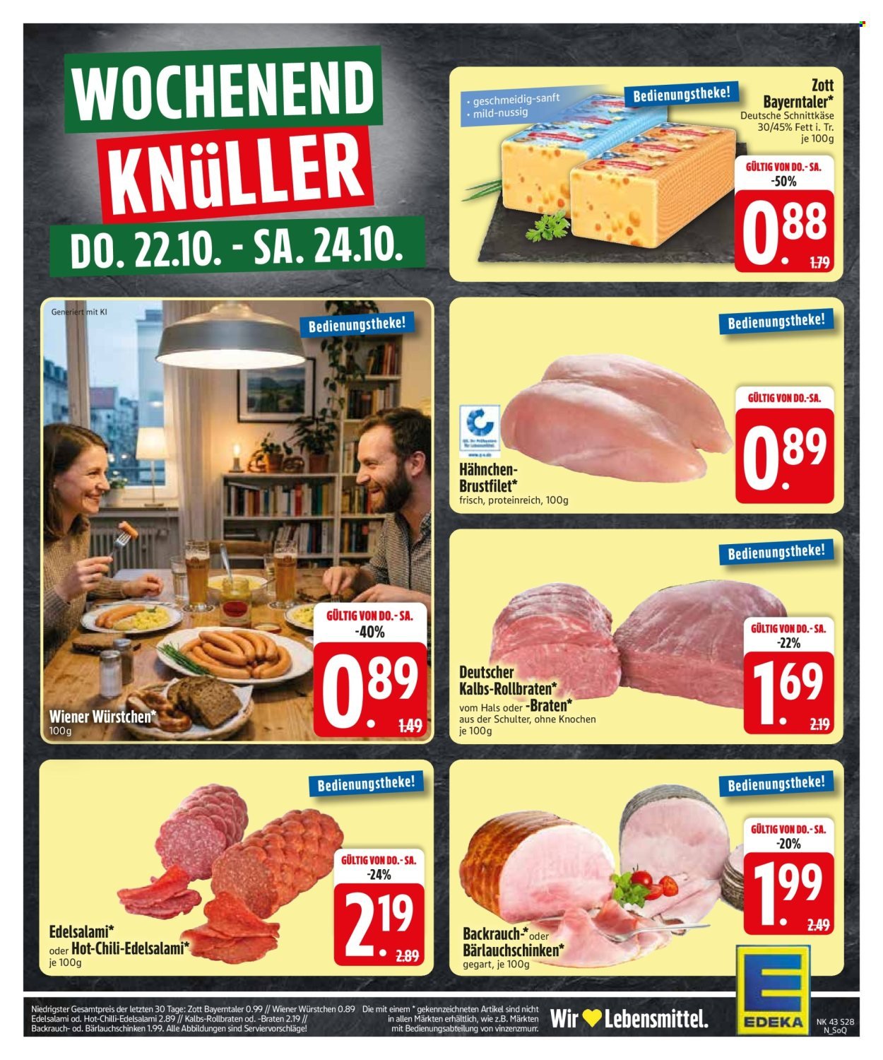 EDEKA Prospekt - Ab Montag 19.10.2026