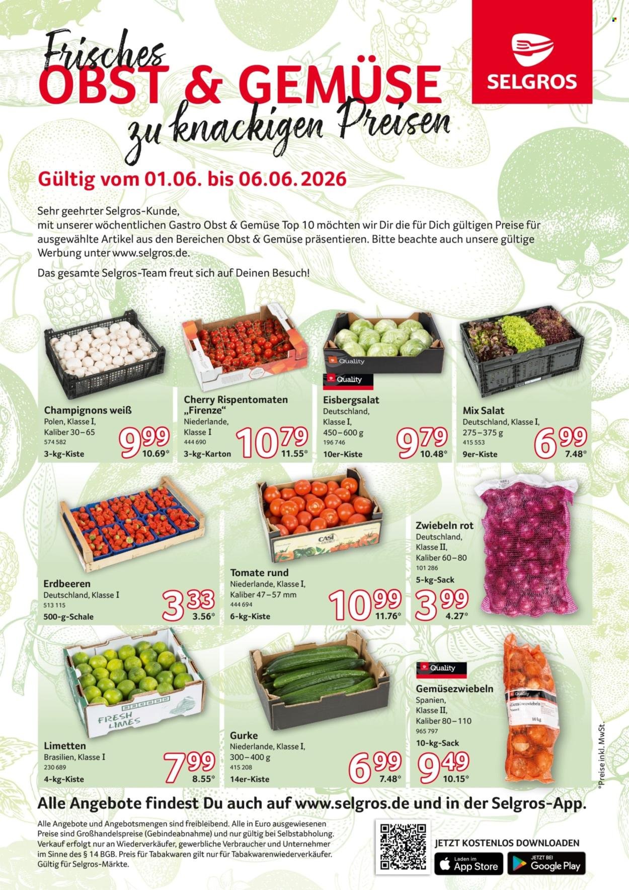 SELGROS Prospekt - Obst & Gemüse