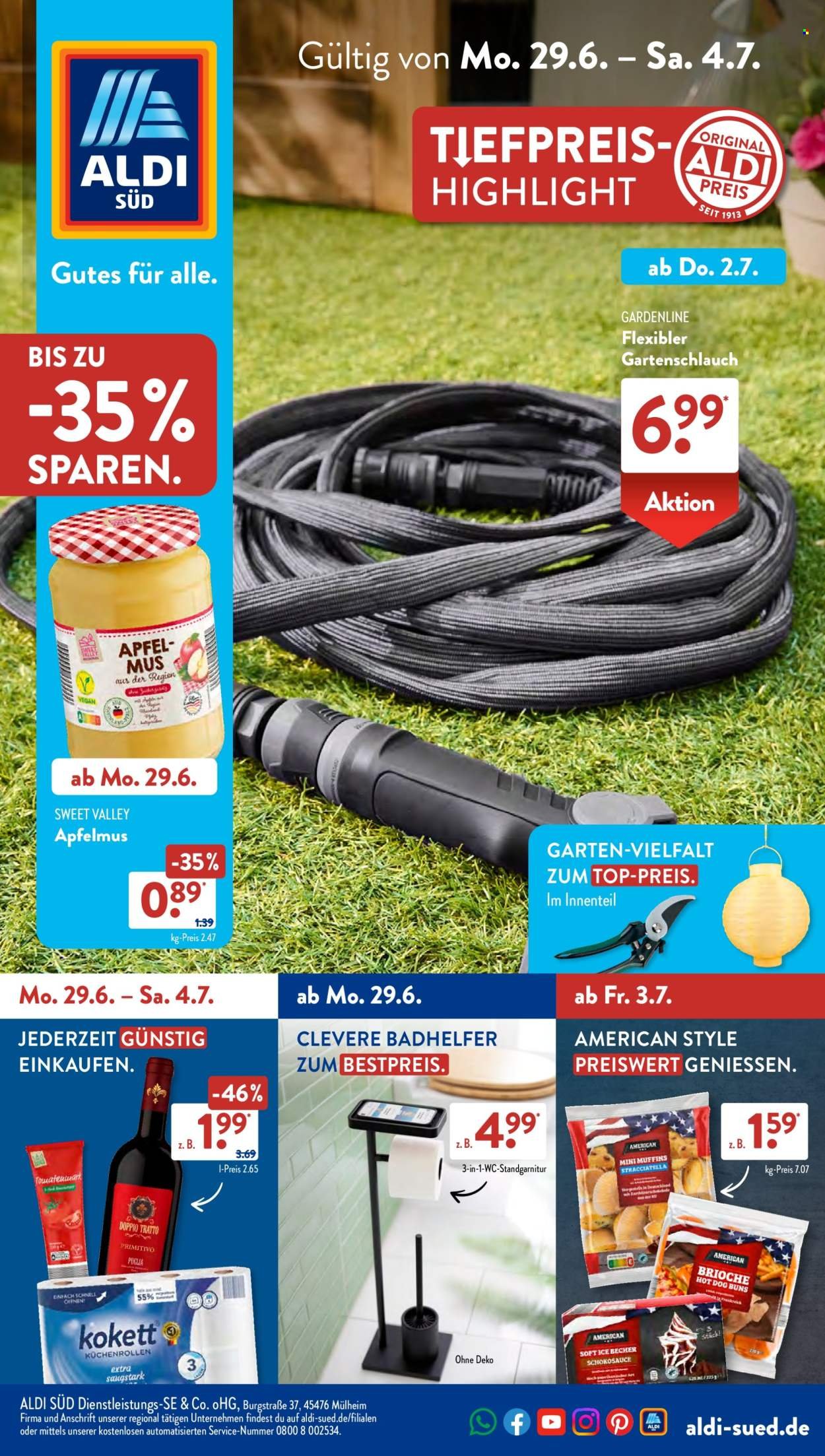 ALDI SÜD Prospekt - Ab Montag 29.06.2026