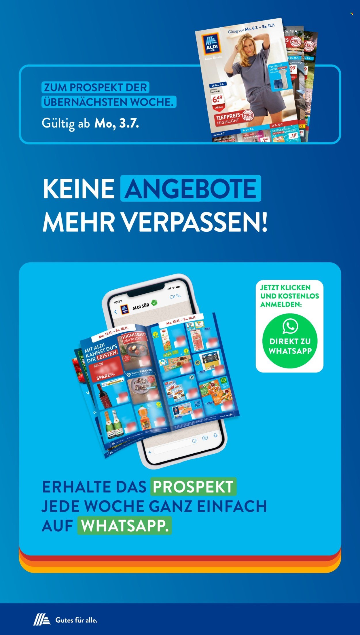 ALDI SÜD Prospekt - Ab Montag 29.06.2026