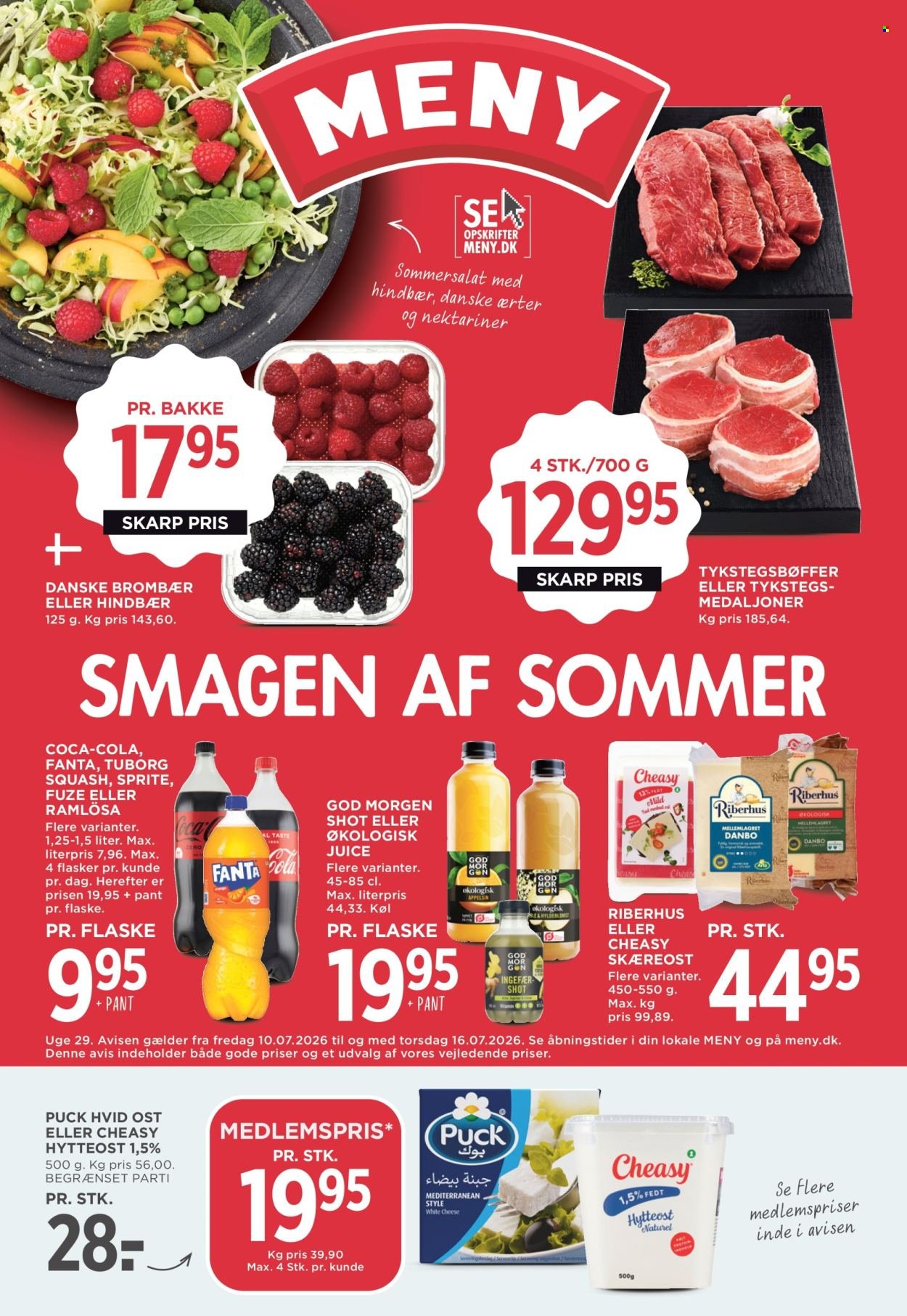 MENY tilbudsavis - Fra fredag den 10. juli 2026