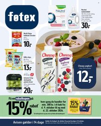FØTEX tilbudsavis - Fra fredag den 16. oktober 2026