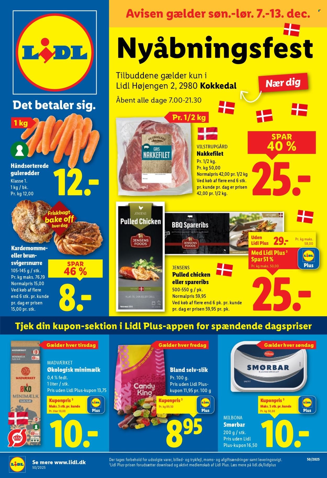 LIDL tilbudsavis - Nyåbningsfest (2025-12-07 - 2025-12-13)