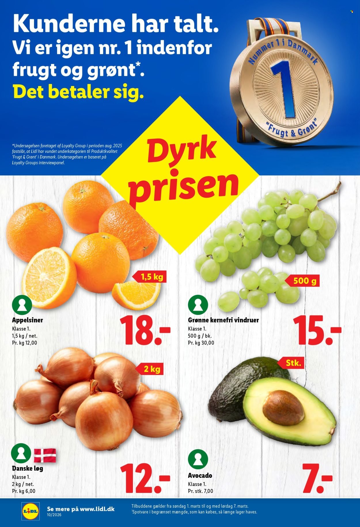 LIDL tilbudsavis - Fra søndag den 1. marts 2026