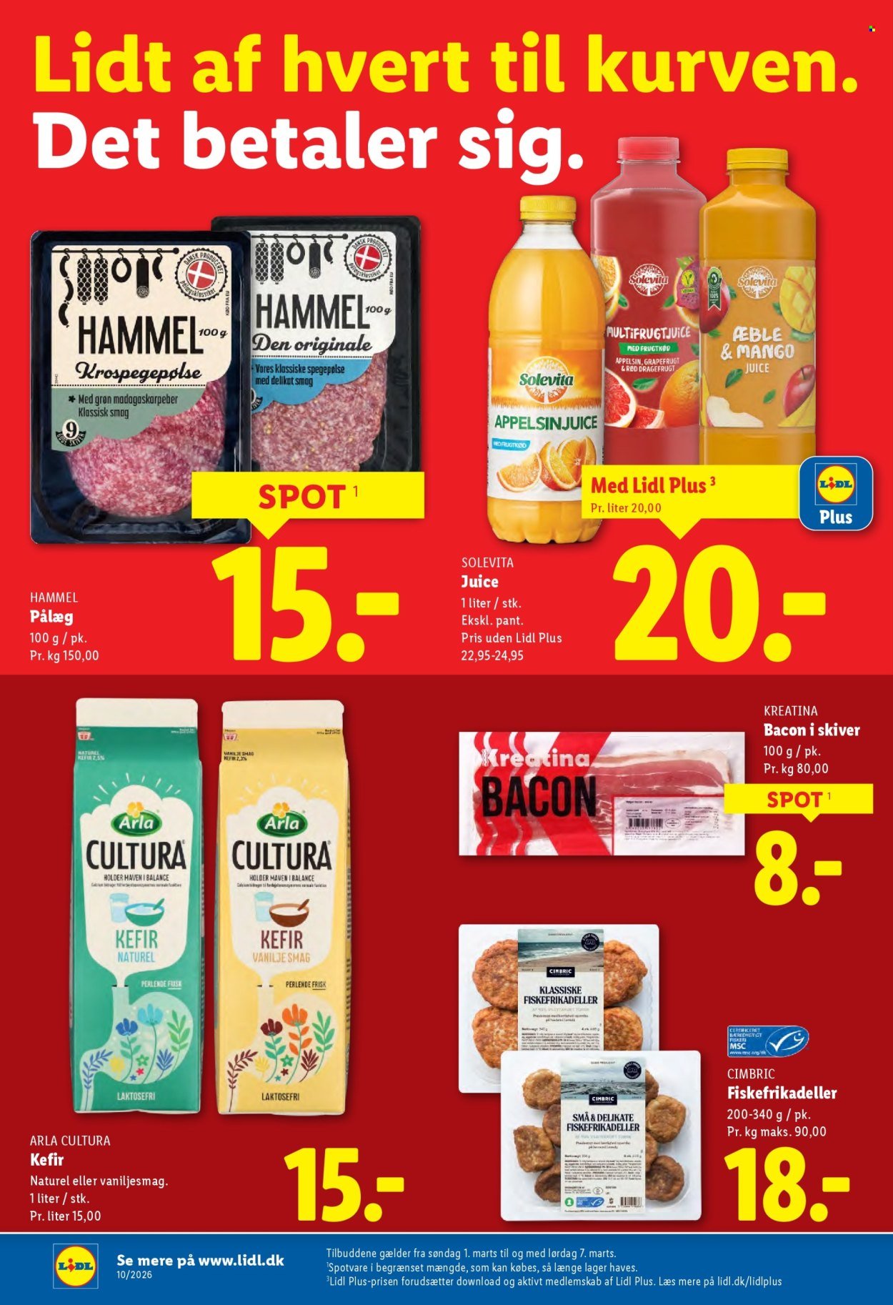 LIDL tilbudsavis - Fra søndag den 1. marts 2026