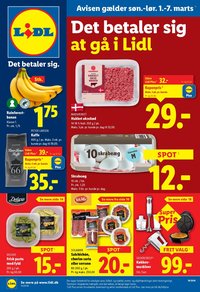 LIDL tilbudsavis - Fra søndag den 1. marts 2026