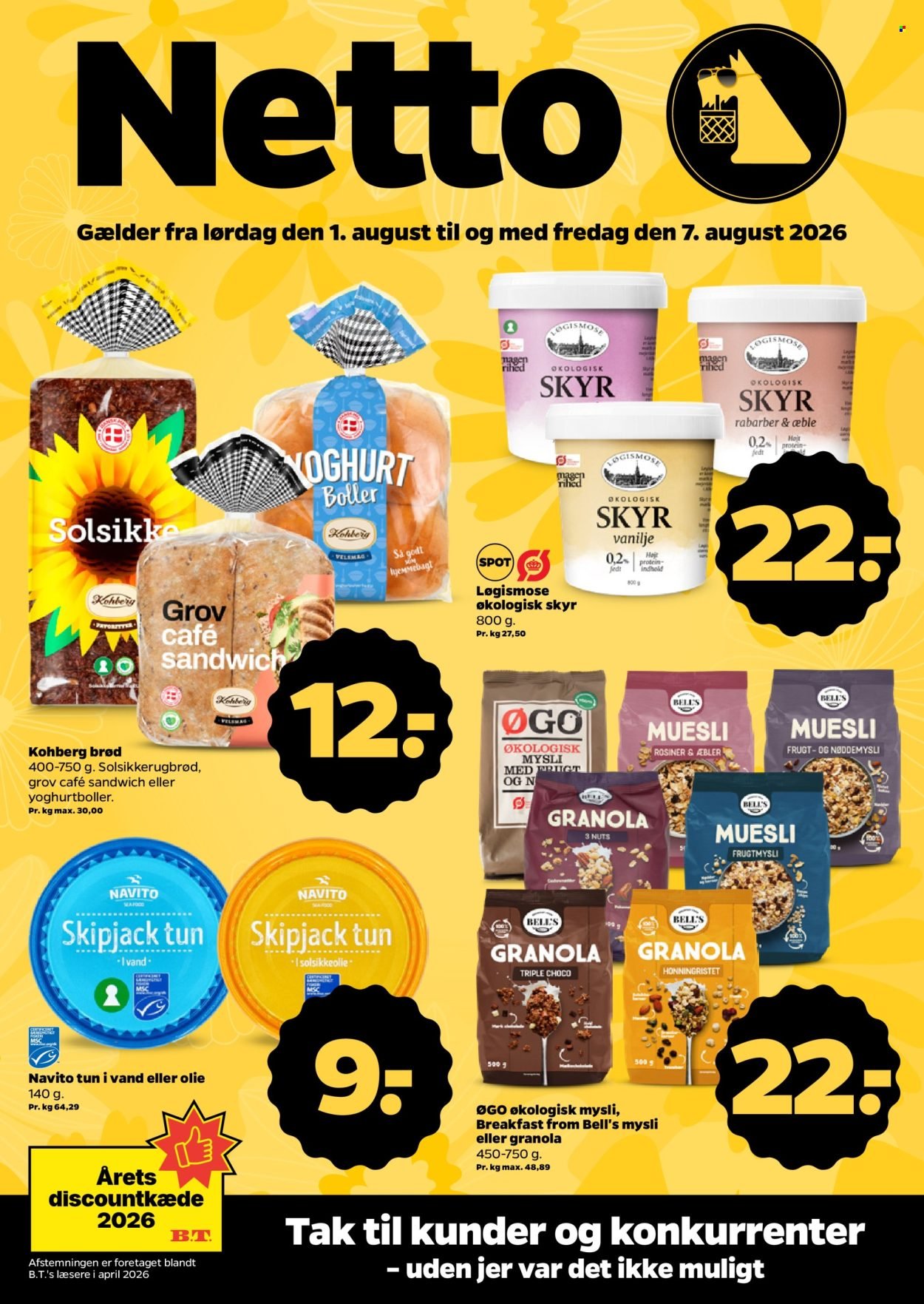 NETTO tilbudsavis - Fra lørdag den 1. august 2026