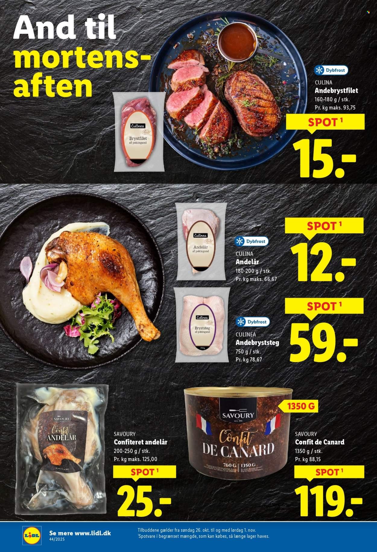 LIDL tilbudsavis - Fra søndag den 26. oktober 2025 (2025-10-26 - 2025-11-01)