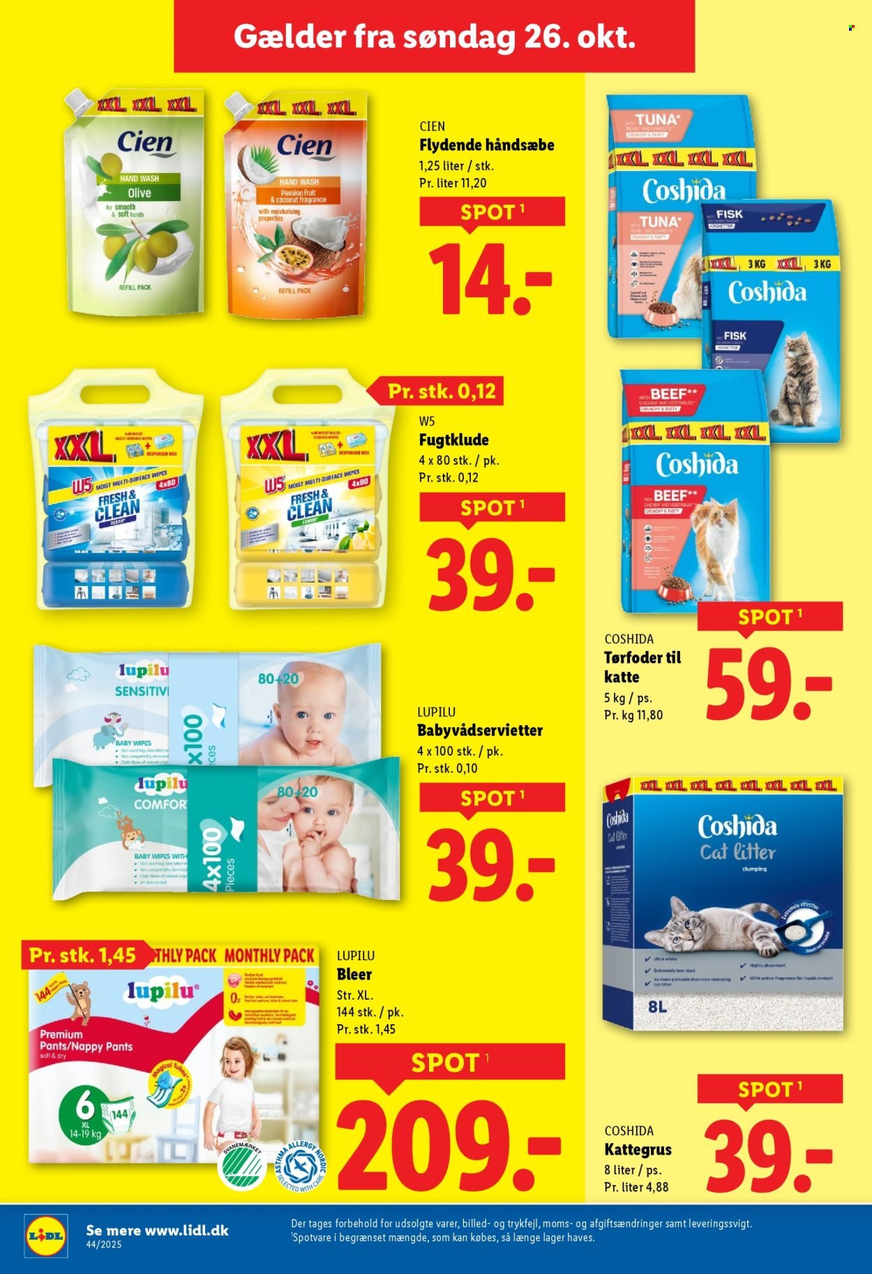 LIDL tilbudsavis - Fra søndag den 26. oktober 2025 (2025-10-26 - 2025-11-01)