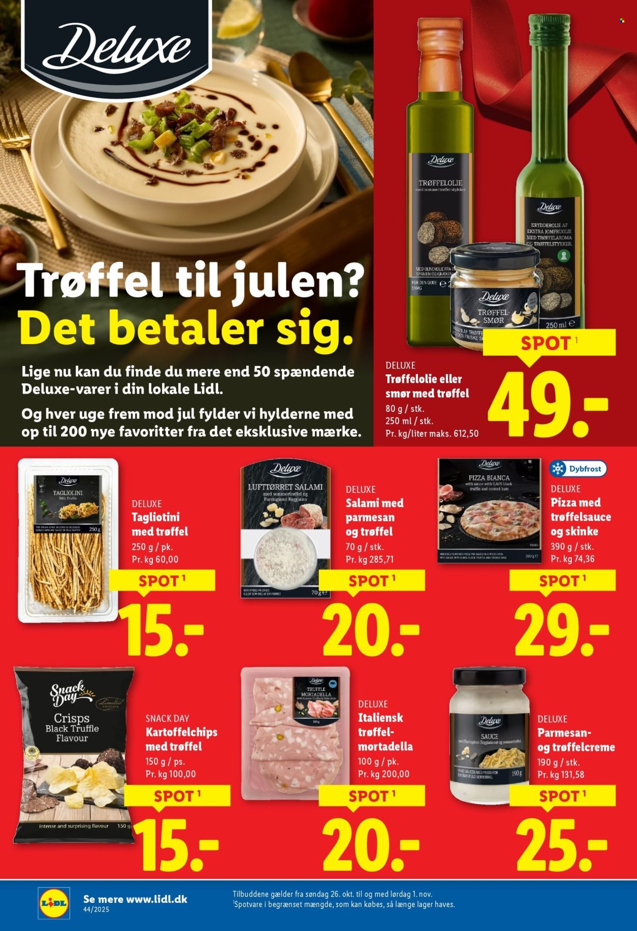 LIDL tilbudsavis - Fra søndag den 26. oktober 2025 (2025-10-26 - 2025-11-01)