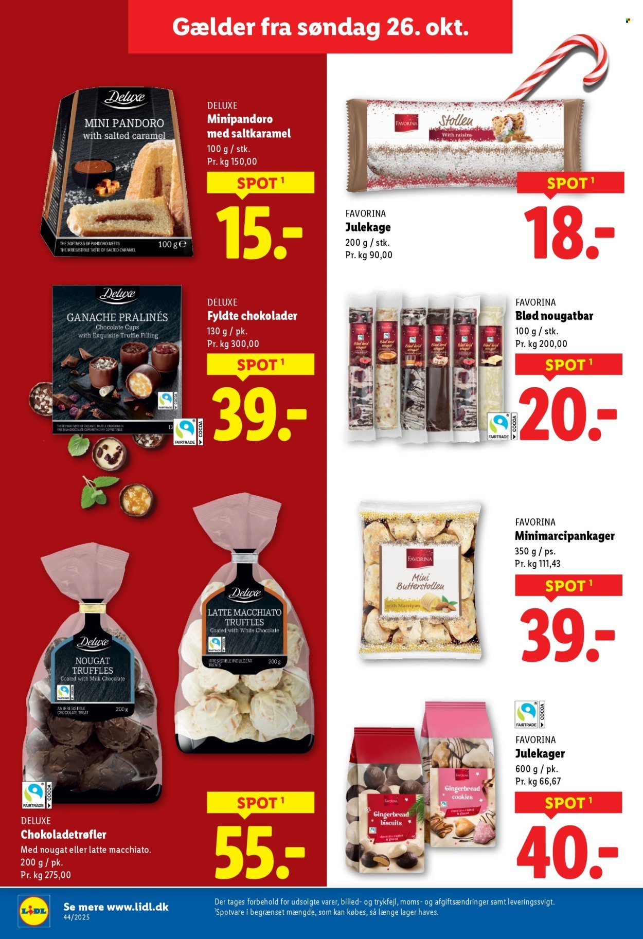LIDL tilbudsavis - Fra søndag den 26. oktober 2025 (2025-10-26 - 2025-11-01)
