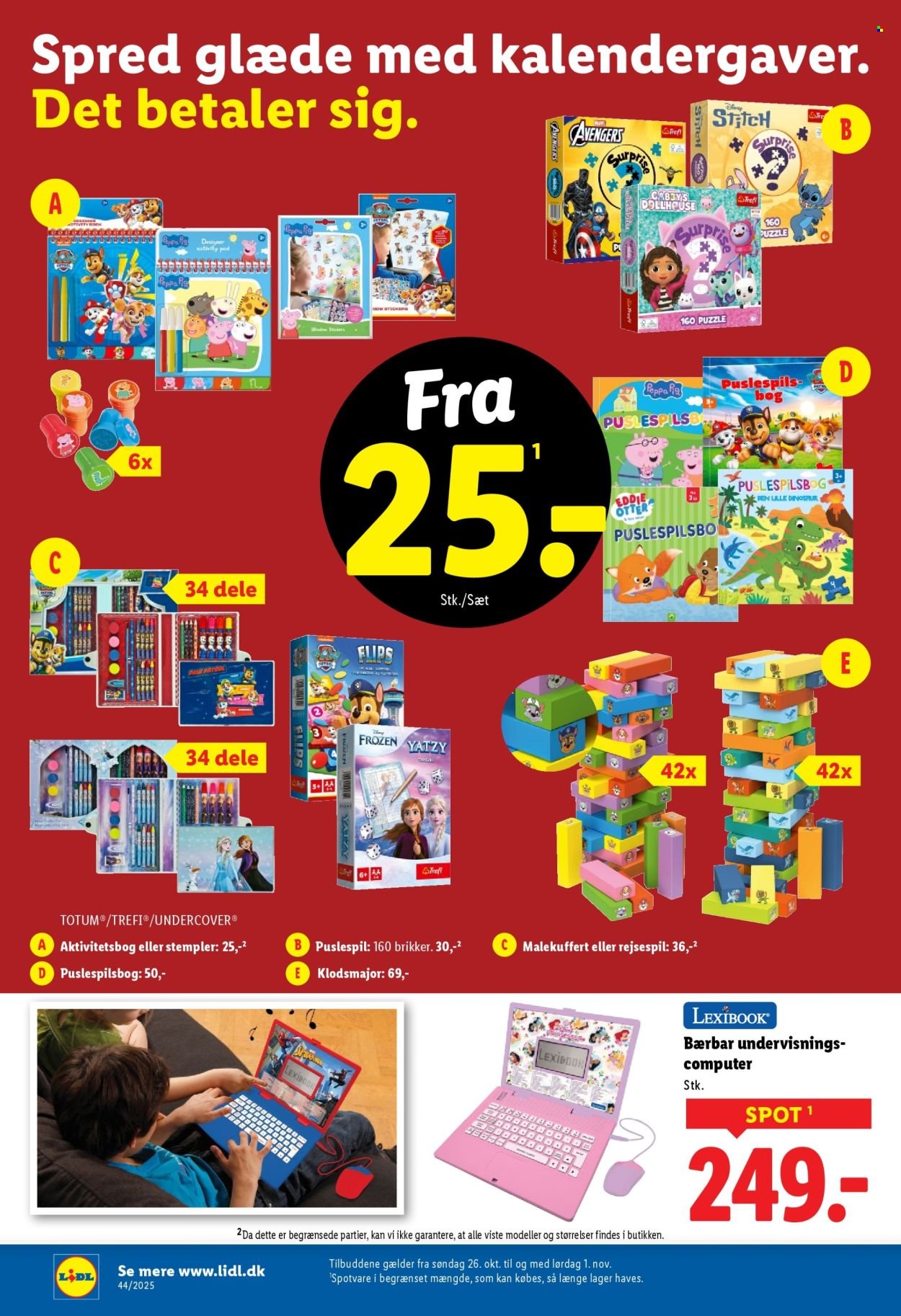LIDL tilbudsavis - Fra søndag den 26. oktober 2025 (2025-10-26 - 2025-11-01)