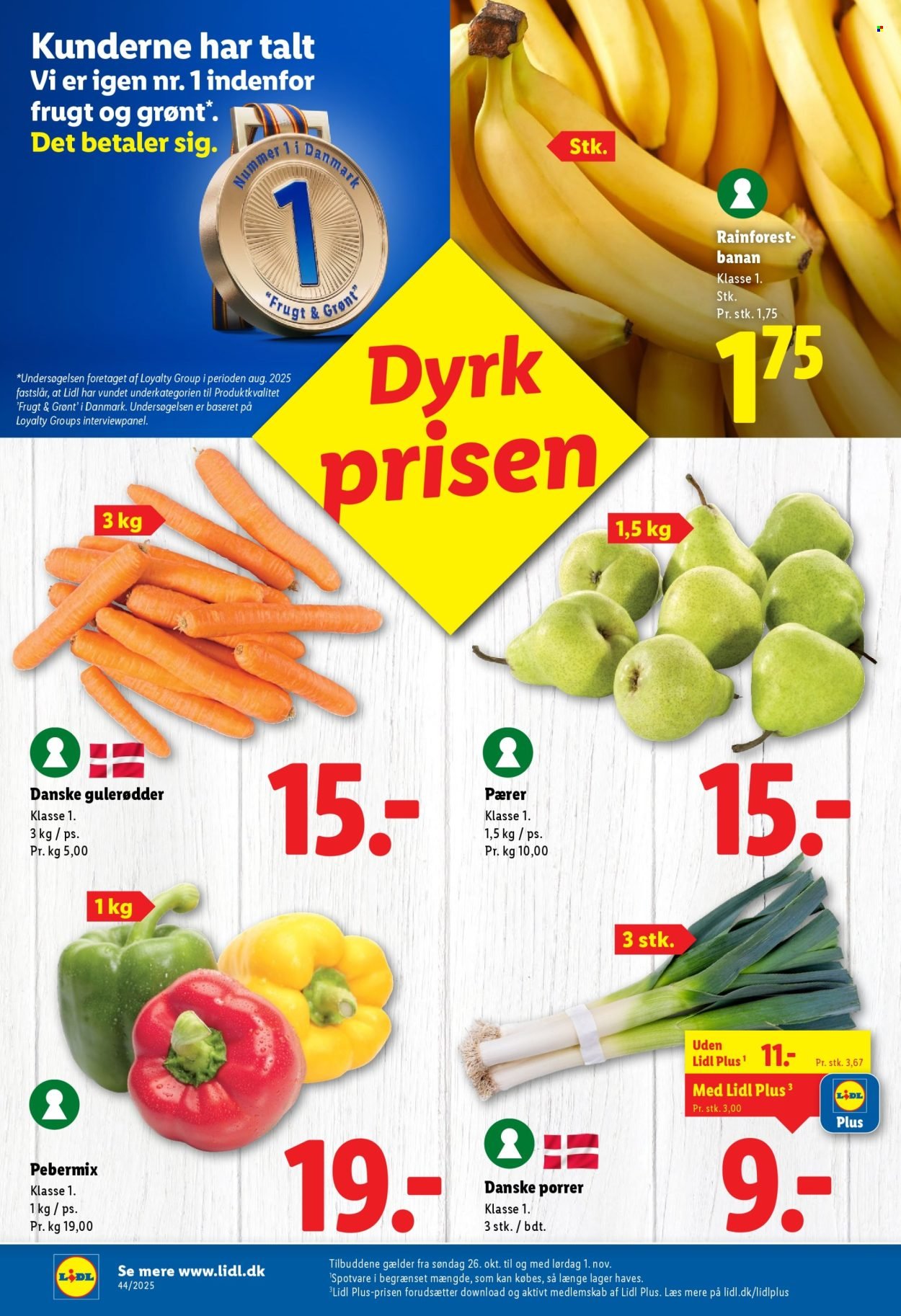 LIDL tilbudsavis - Fra søndag den 26. oktober 2025 (2025-10-26 - 2025-11-01)