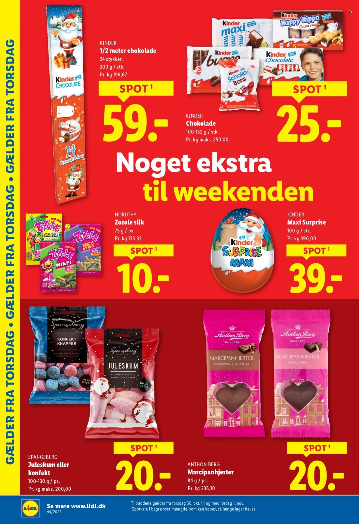 LIDL tilbudsavis - Fra søndag den 26. oktober 2025 (2025-10-26 - 2025-11-01)
