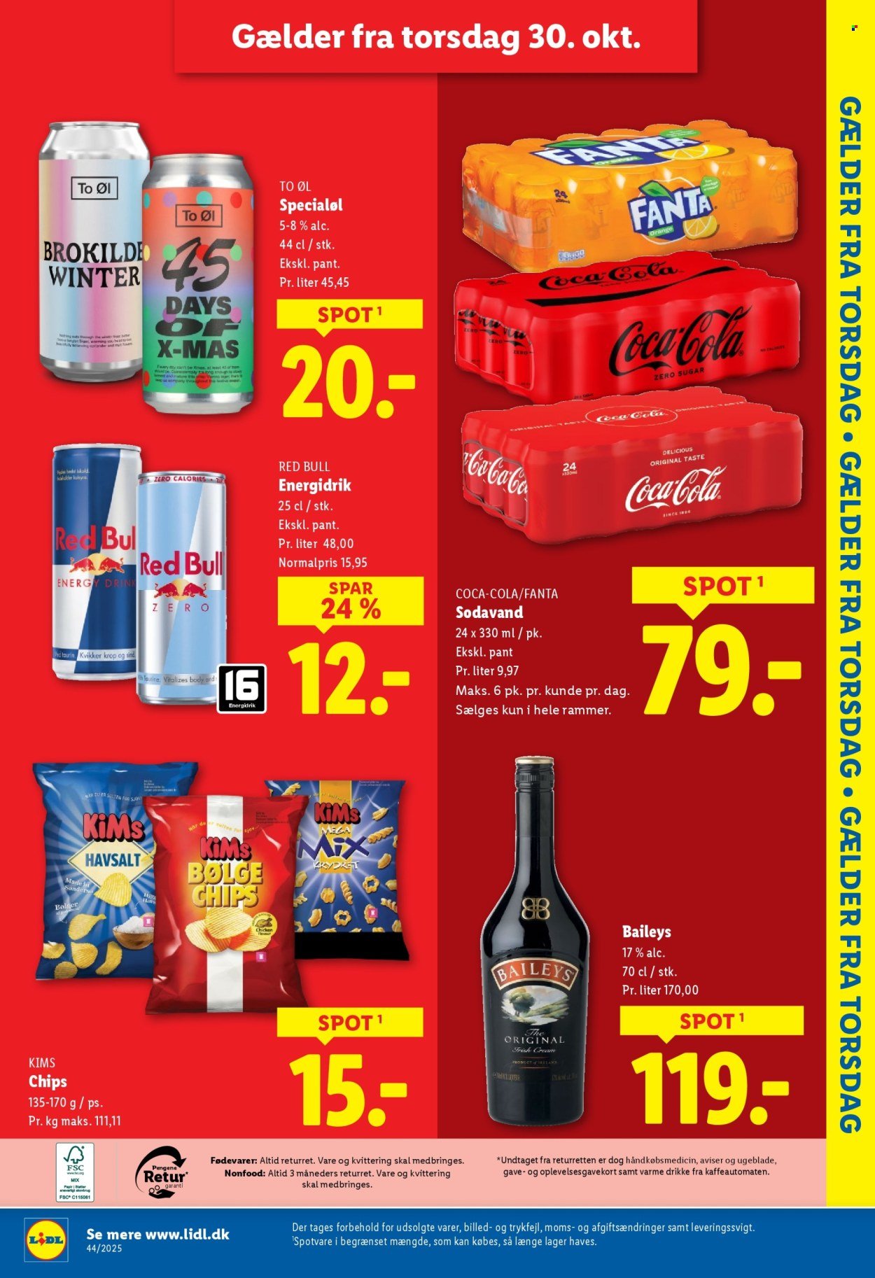 LIDL tilbudsavis - Fra søndag den 26. oktober 2025 (2025-10-26 - 2025-11-01)