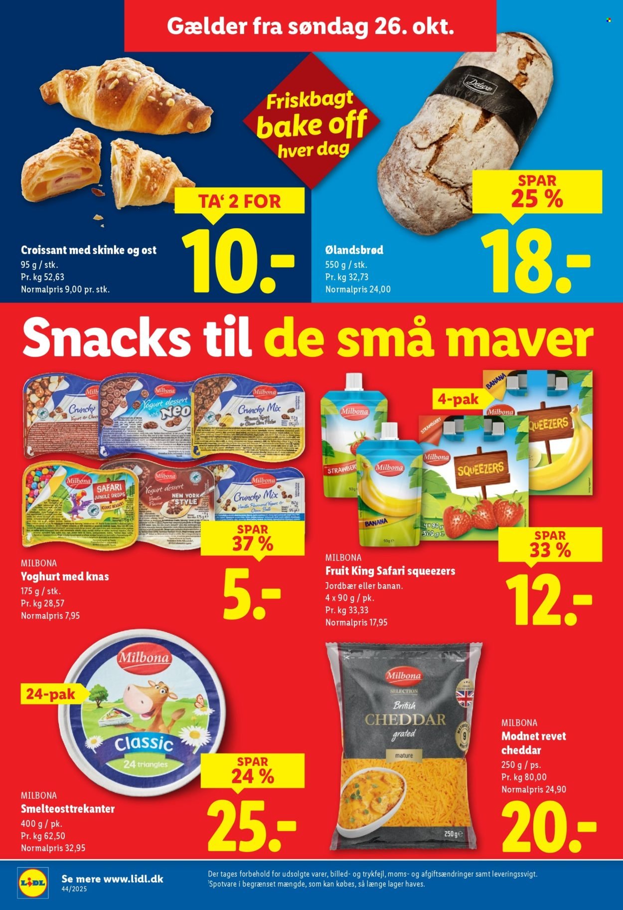 LIDL tilbudsavis - Fra søndag den 26. oktober 2025 (2025-10-26 - 2025-11-01)
