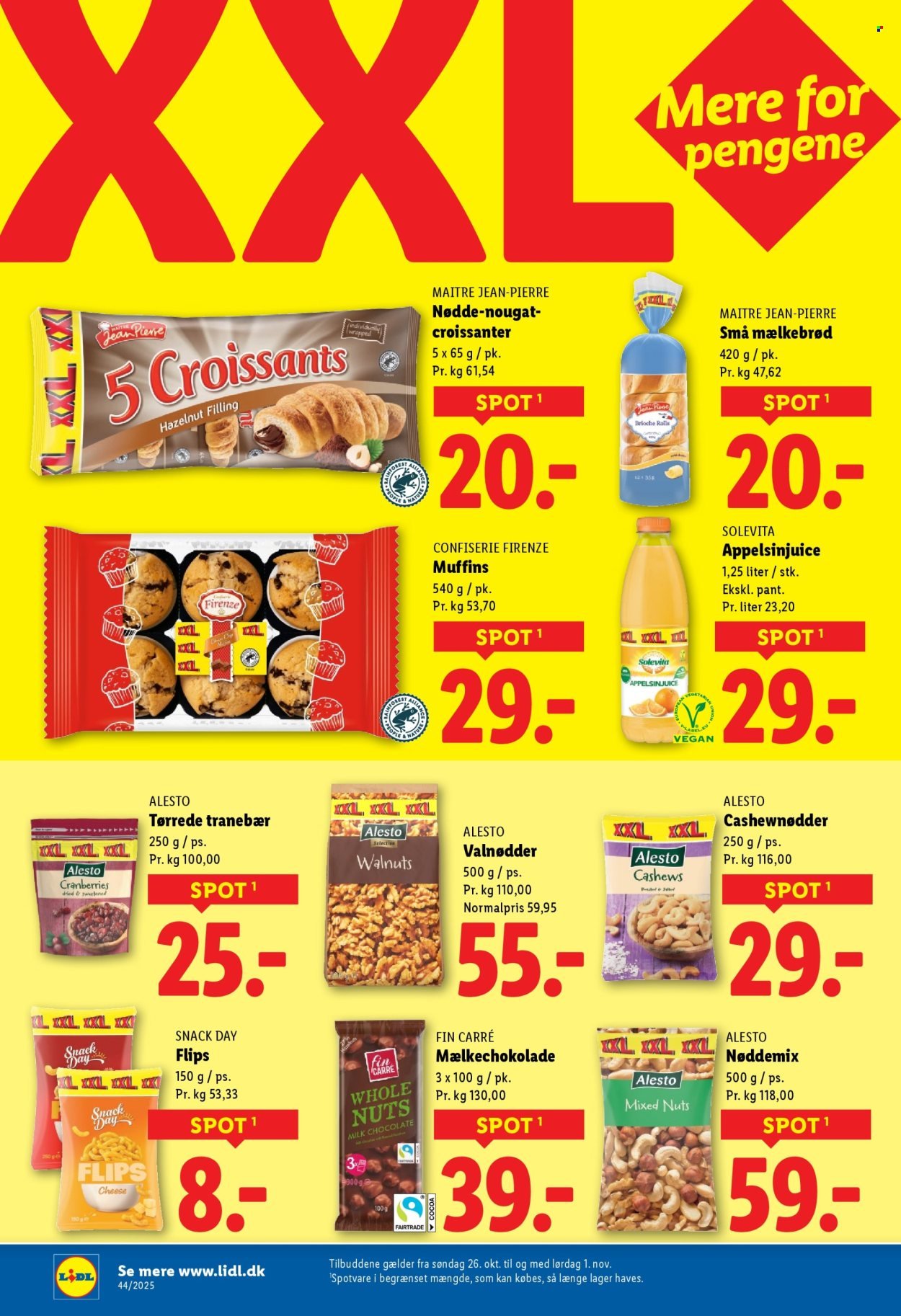 LIDL tilbudsavis - Fra søndag den 26. oktober 2025 (2025-10-26 - 2025-11-01)
