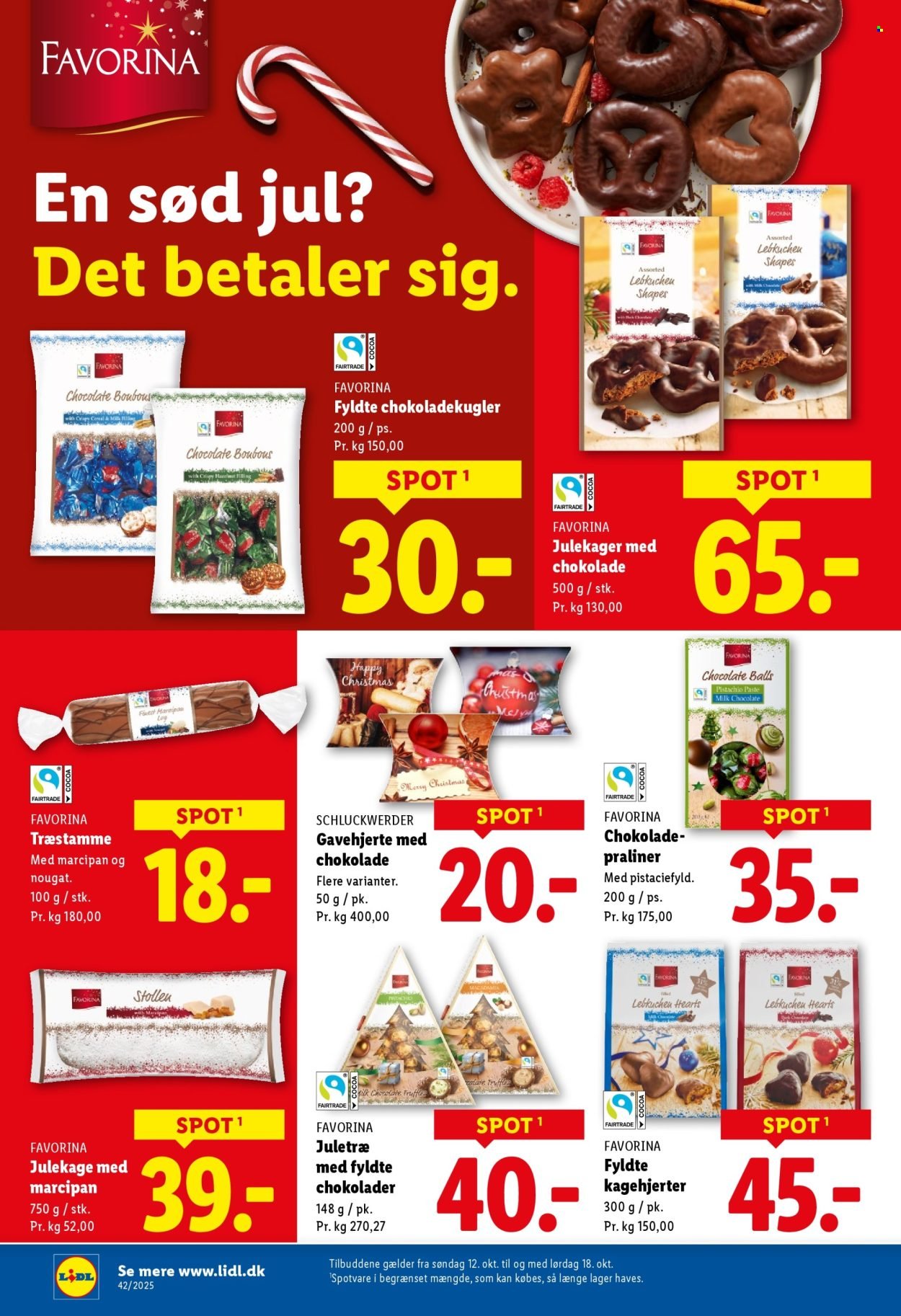 LIDL tilbudsavis - Fra søndag den 12. oktober 2025 (2025-10-12 - 2025-10-18)