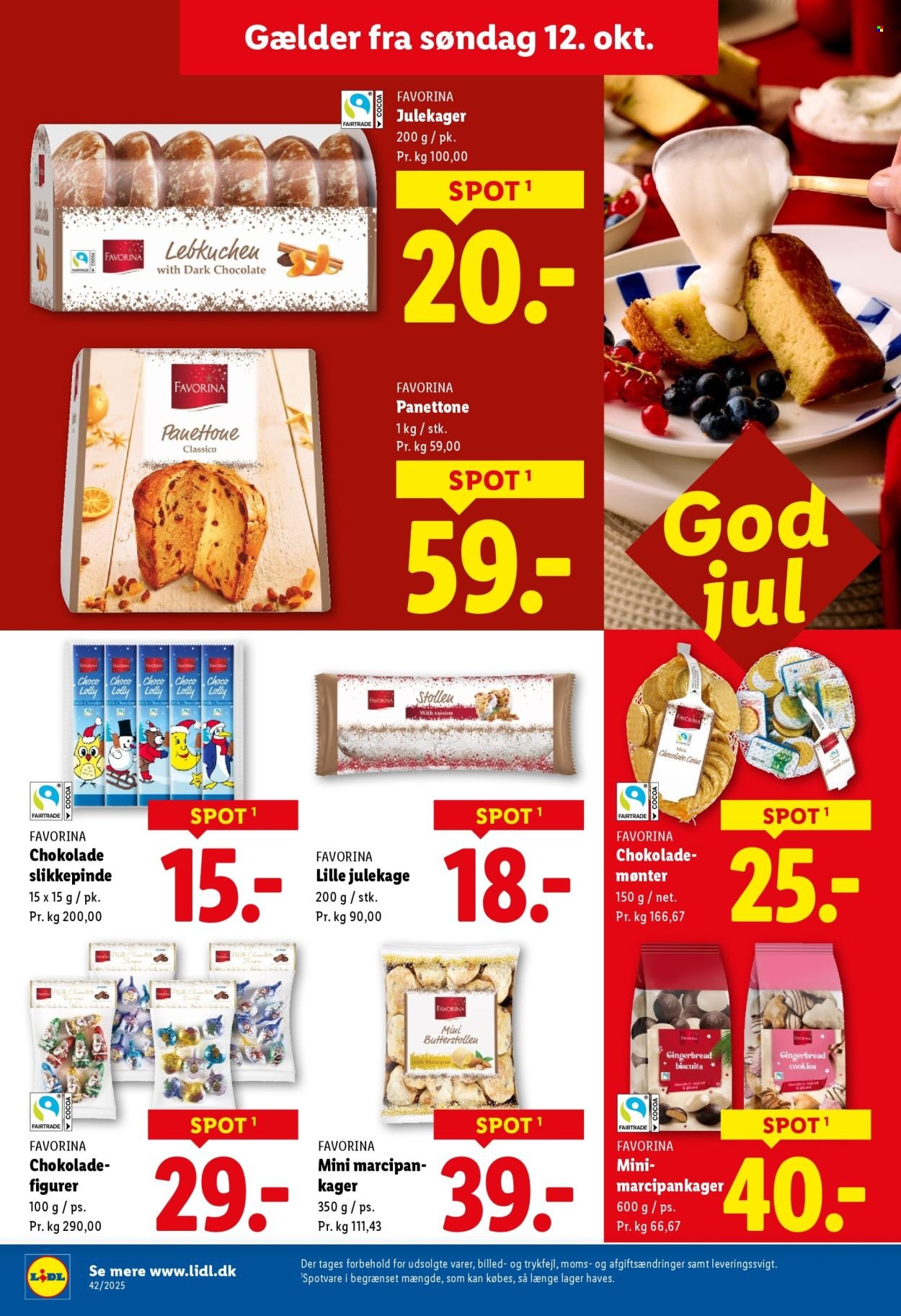 LIDL tilbudsavis - Fra søndag den 12. oktober 2025 (2025-10-12 - 2025-10-18)