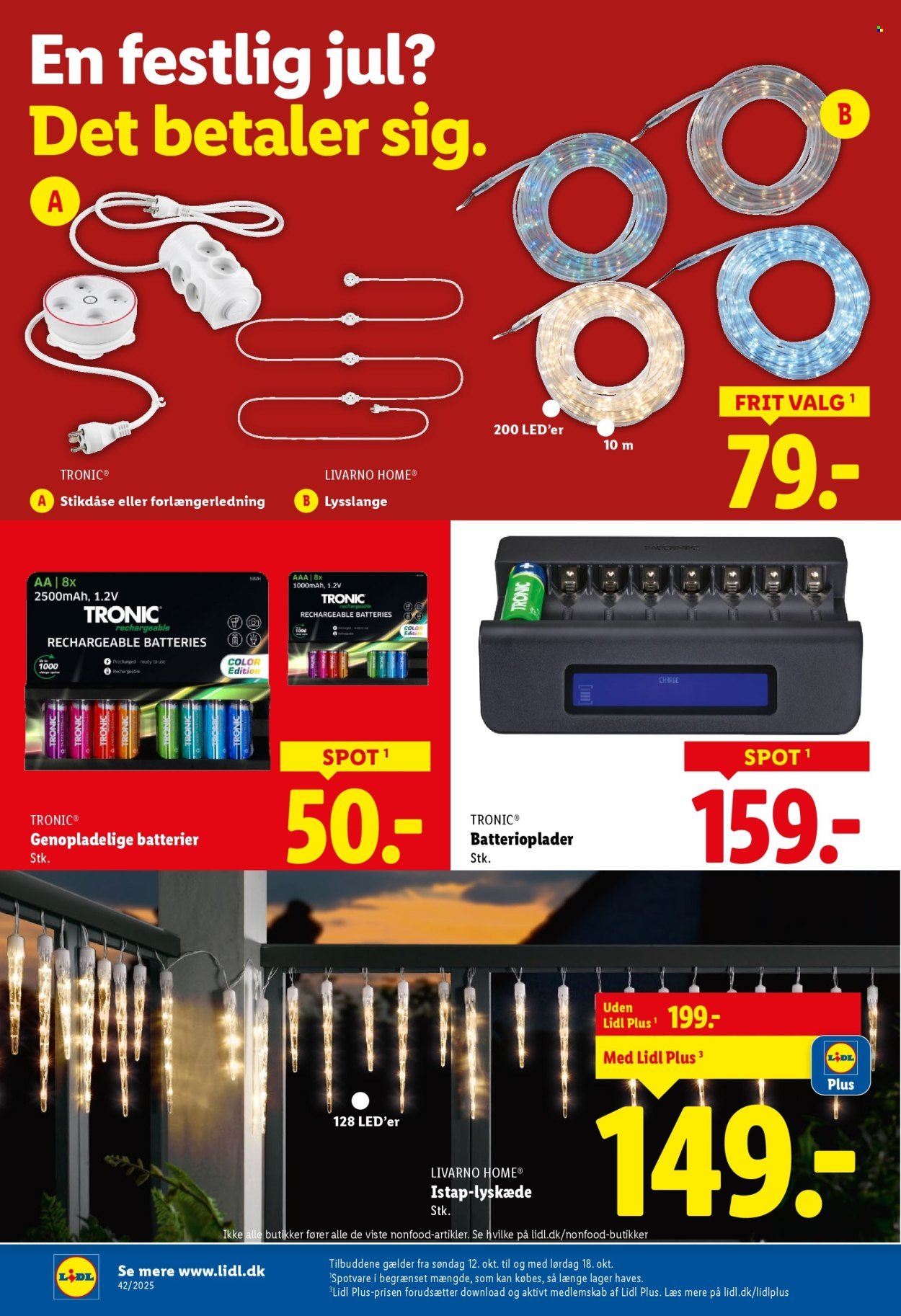 LIDL tilbudsavis - Fra søndag den 12. oktober 2025 (2025-10-12 - 2025-10-18)