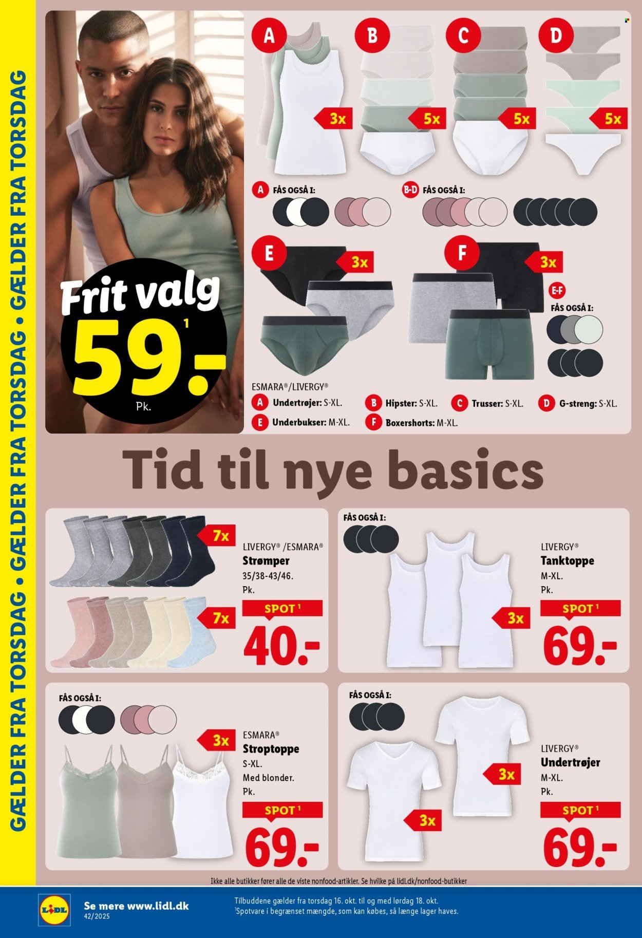 LIDL tilbudsavis - Fra søndag den 12. oktober 2025 (2025-10-12 - 2025-10-18)
