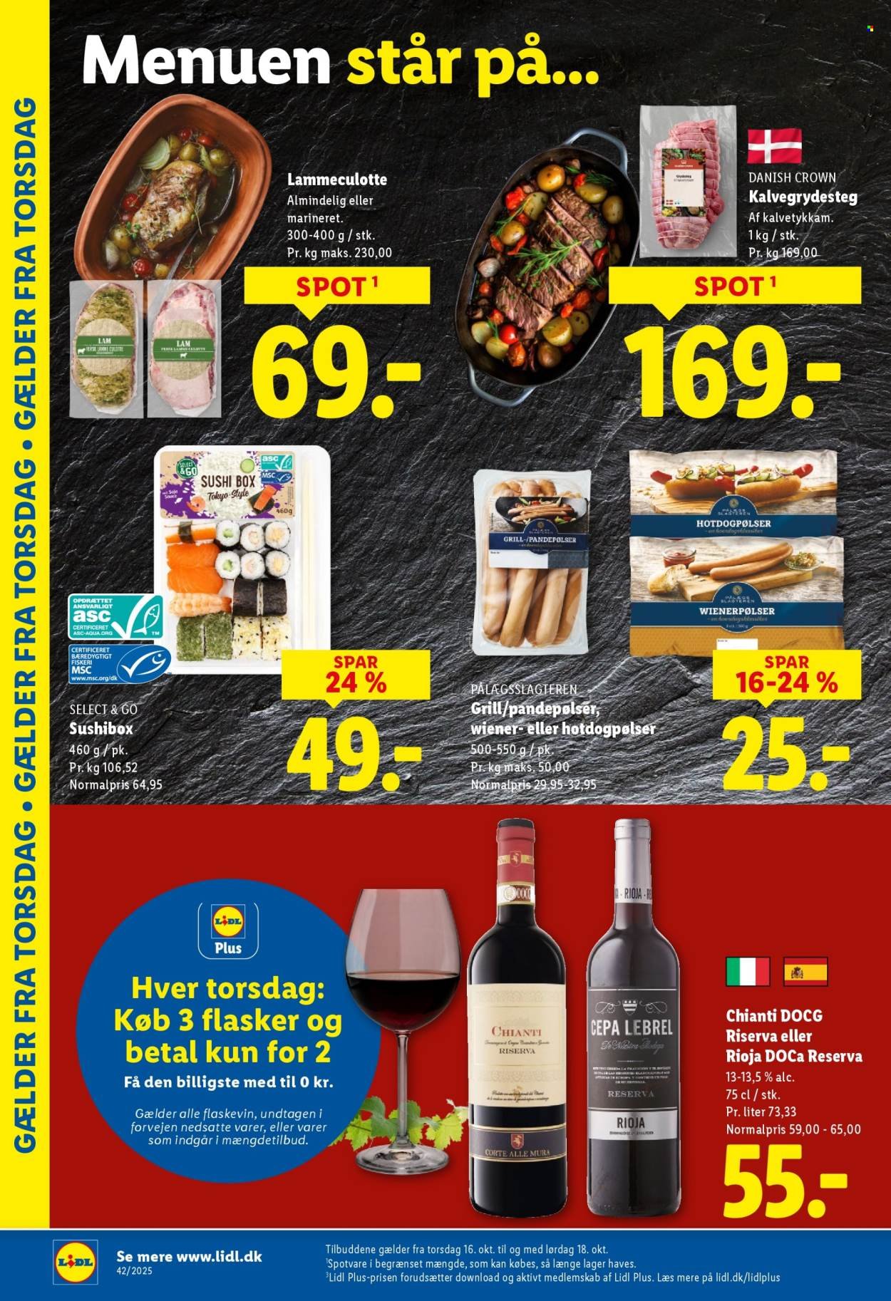 LIDL tilbudsavis - Fra søndag den 12. oktober 2025 (2025-10-12 - 2025-10-18)