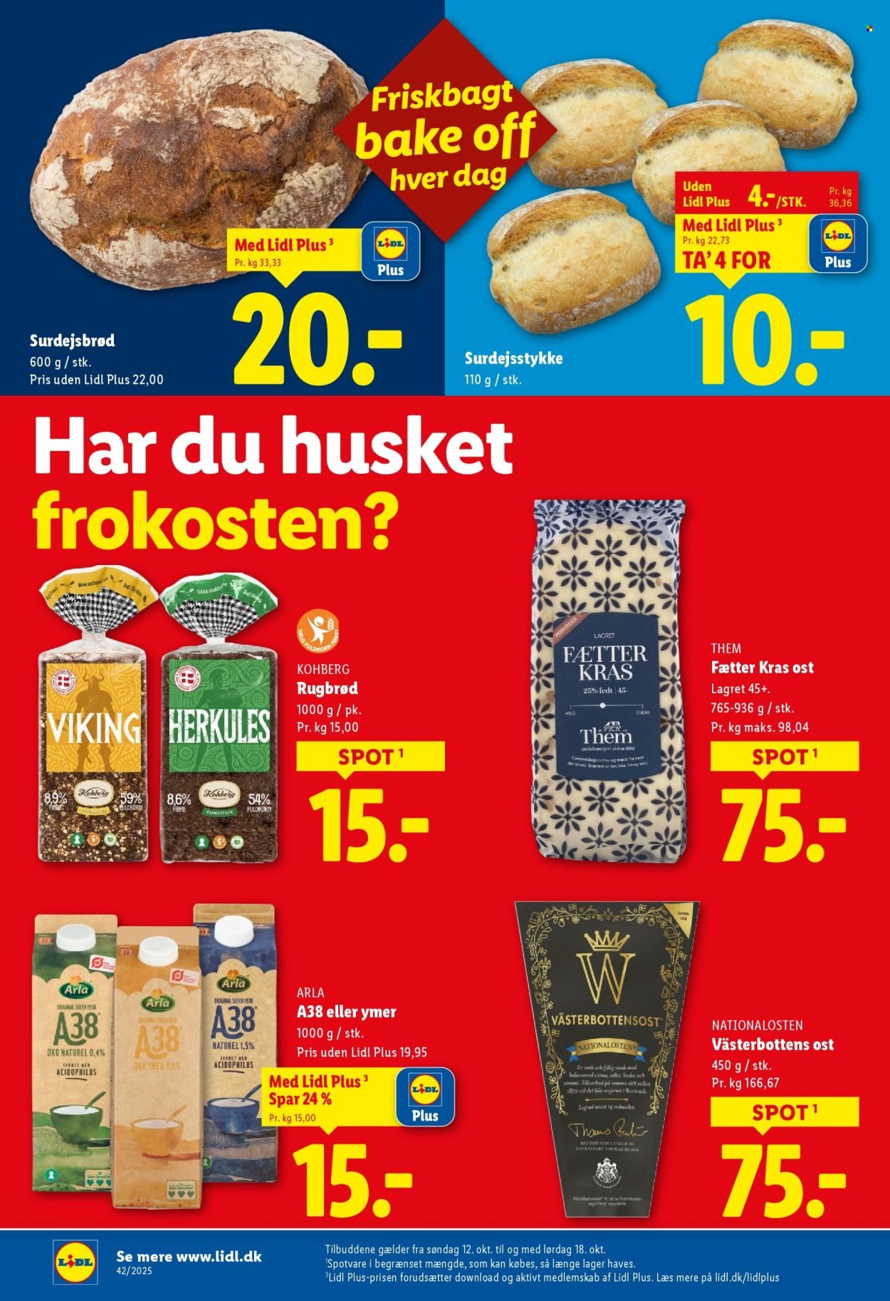LIDL tilbudsavis - Fra søndag den 12. oktober 2025 (2025-10-12 - 2025-10-18)