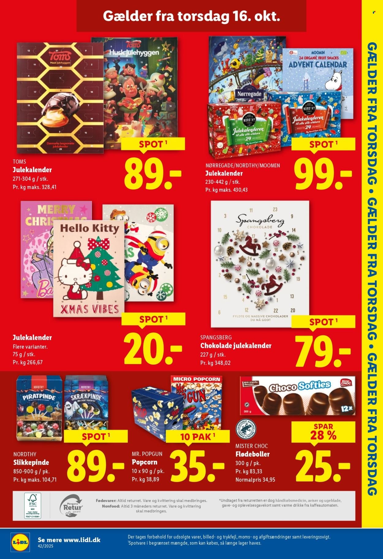 LIDL tilbudsavis - Fra søndag den 12. oktober 2025 (2025-10-12 - 2025-10-18)