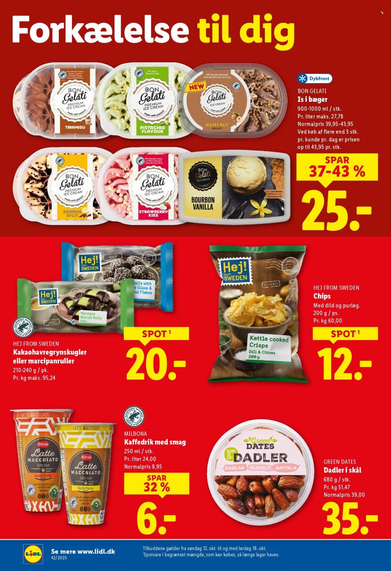 LIDL tilbudsavis - Fra søndag den 12. oktober 2025 (2025-10-12 - 2025-10-18)