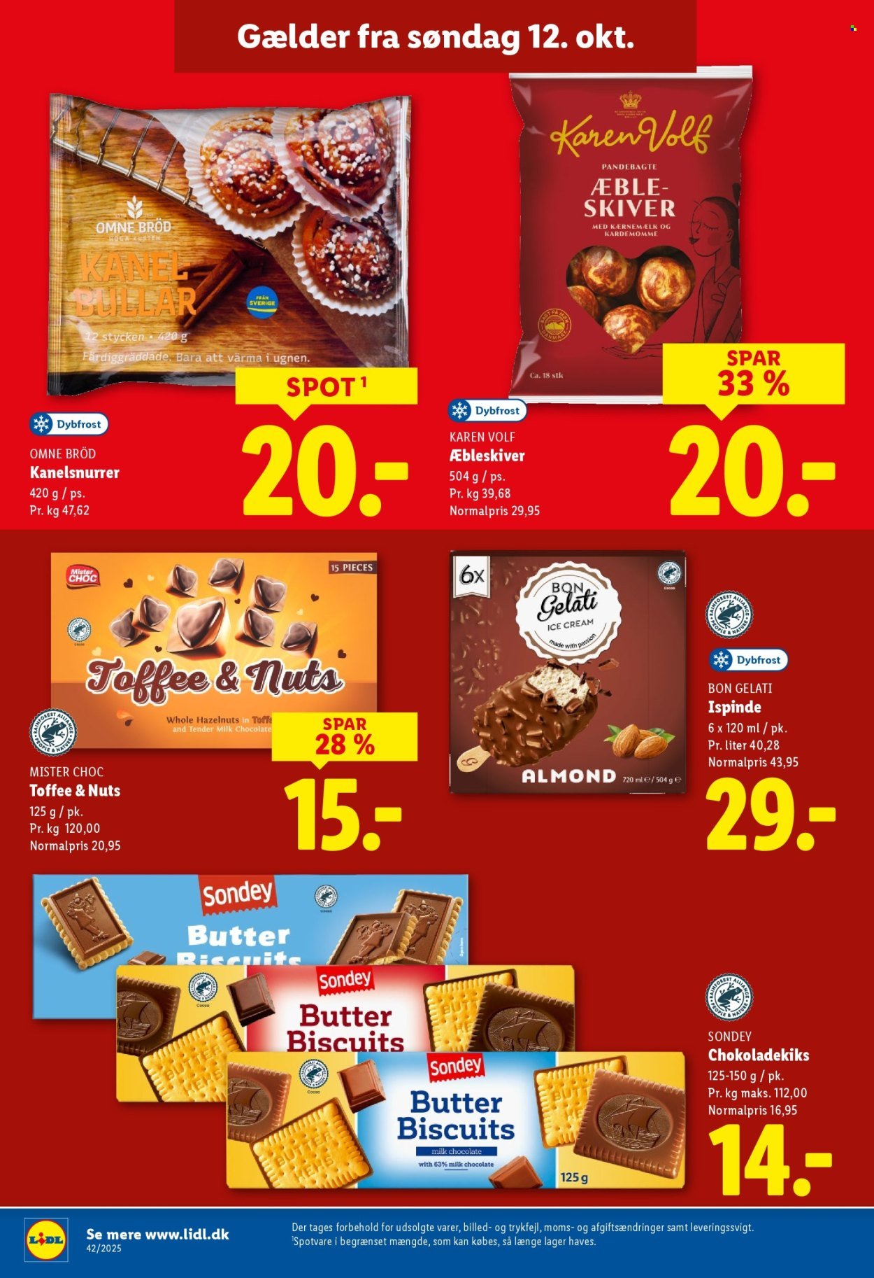 LIDL tilbudsavis - Fra søndag den 12. oktober 2025 (2025-10-12 - 2025-10-18)