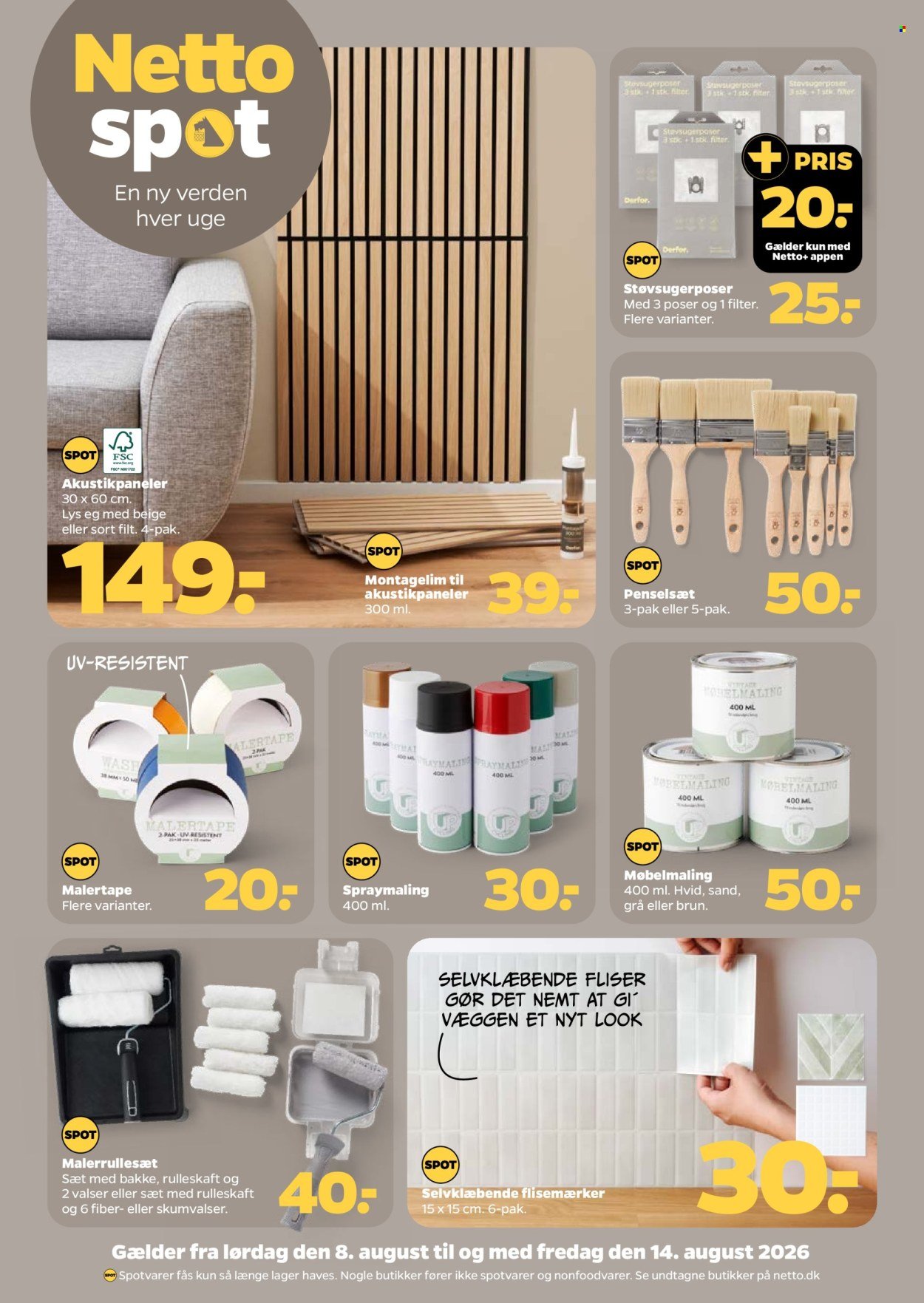 NETTO tilbudsavis - Fra lørdag den 8. august 2026