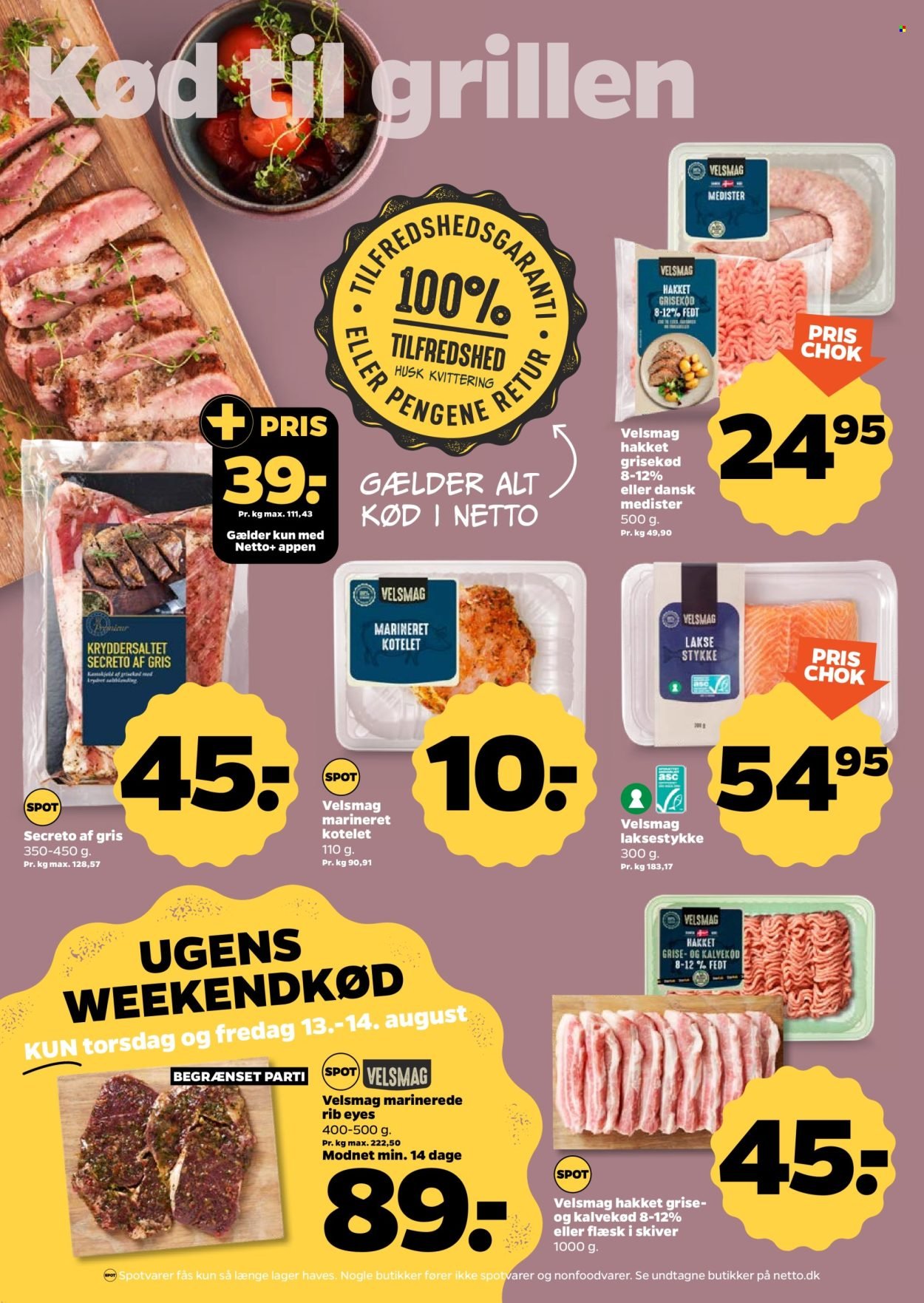 NETTO tilbudsavis - Fra lørdag den 8. august 2026