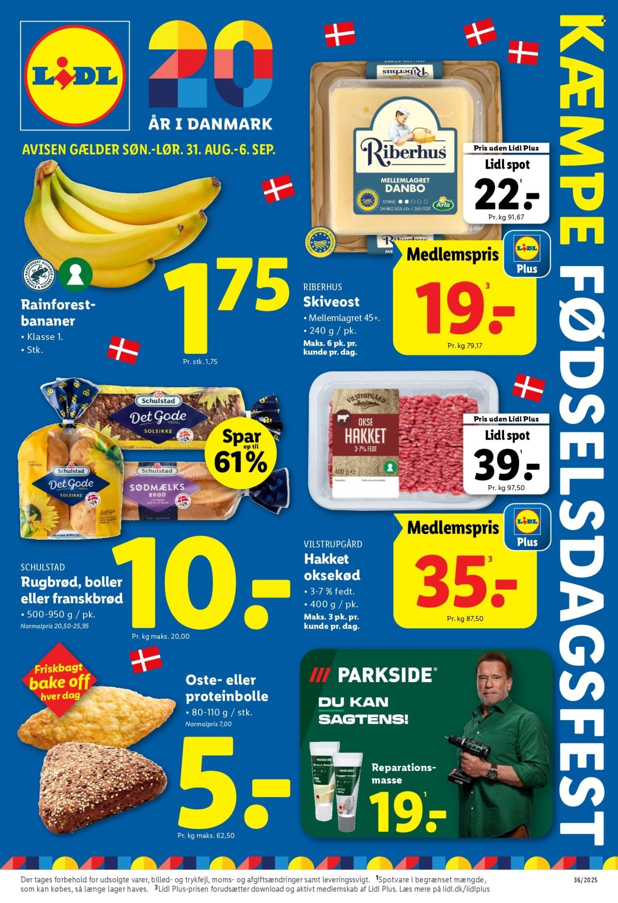 LIDL tilbudsavis - Fra søndag den 31. august 2025 (2025-08-31 - 2025-09-06)