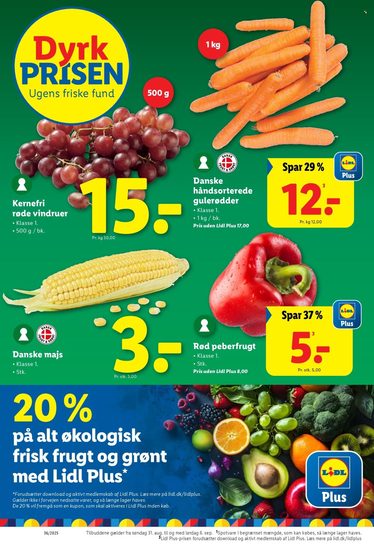 LIDL tilbudsavis - Fra søndag den 31. august 2025 (2025-08-31 - 2025-09-06)