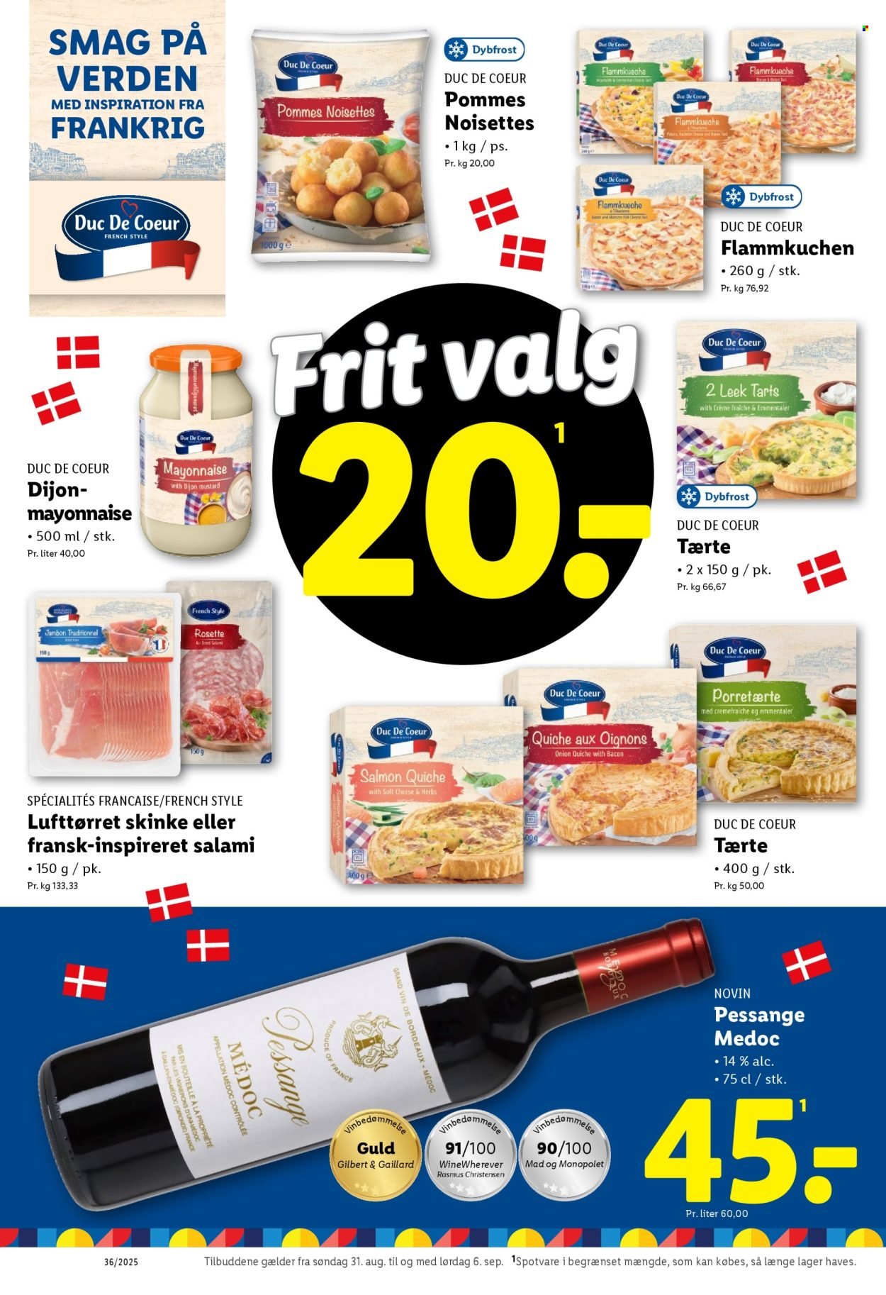 LIDL tilbudsavis - Fra søndag den 31. august 2025 (2025-08-31 - 2025-09-06)