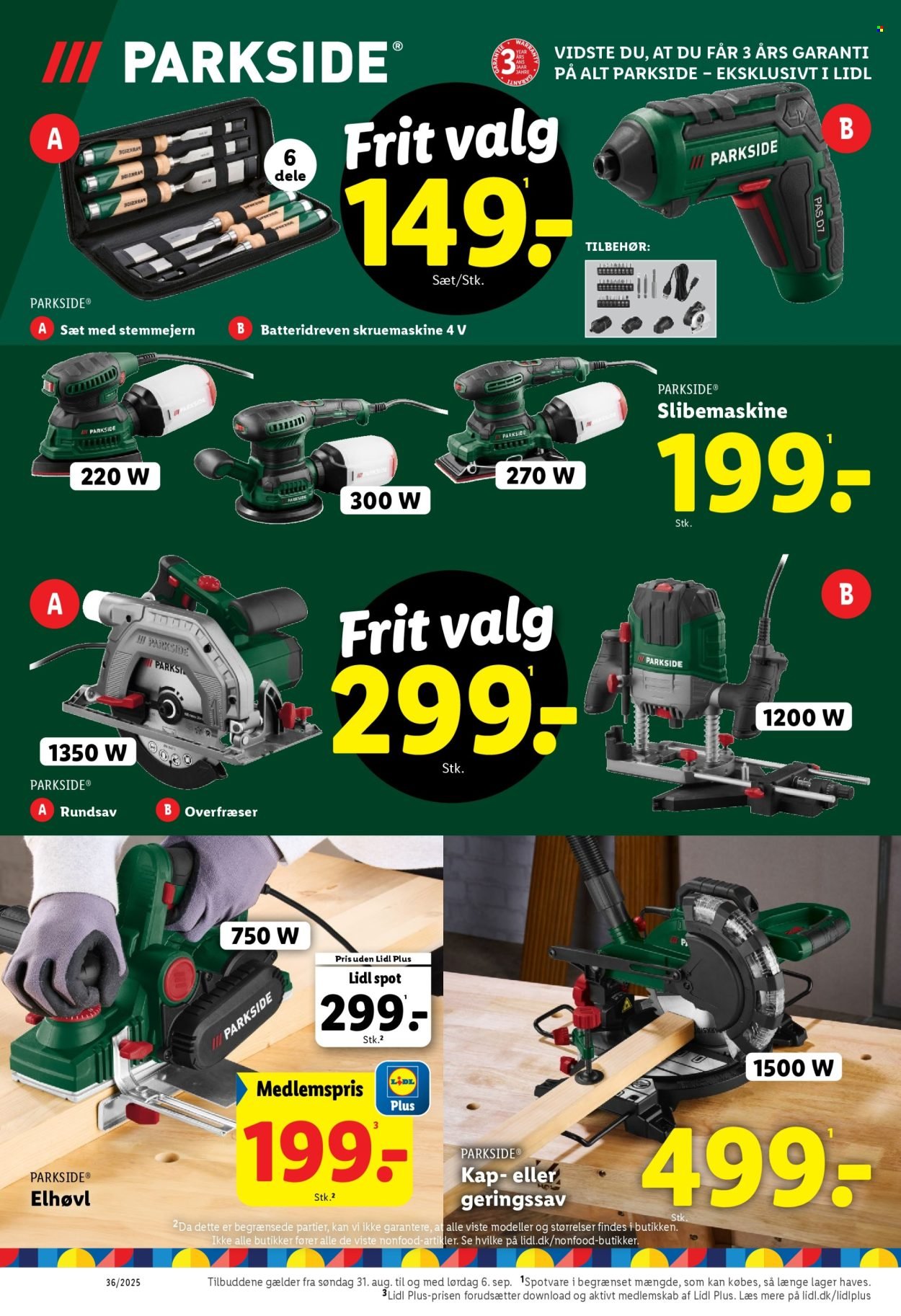 LIDL tilbudsavis - Fra søndag den 31. august 2025 (2025-08-31 - 2025-09-06)