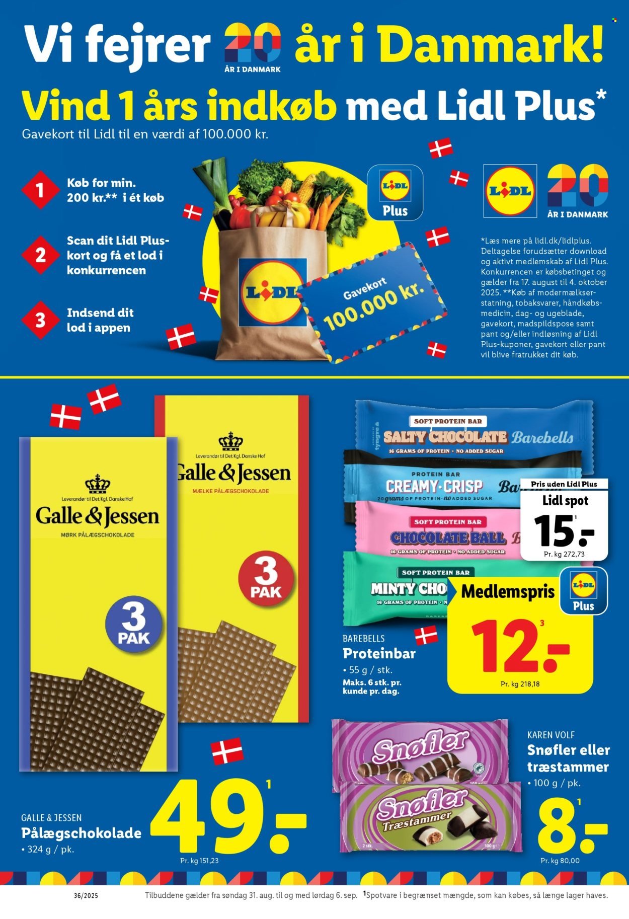 LIDL tilbudsavis - Fra søndag den 31. august 2025 (2025-08-31 - 2025-09-06)